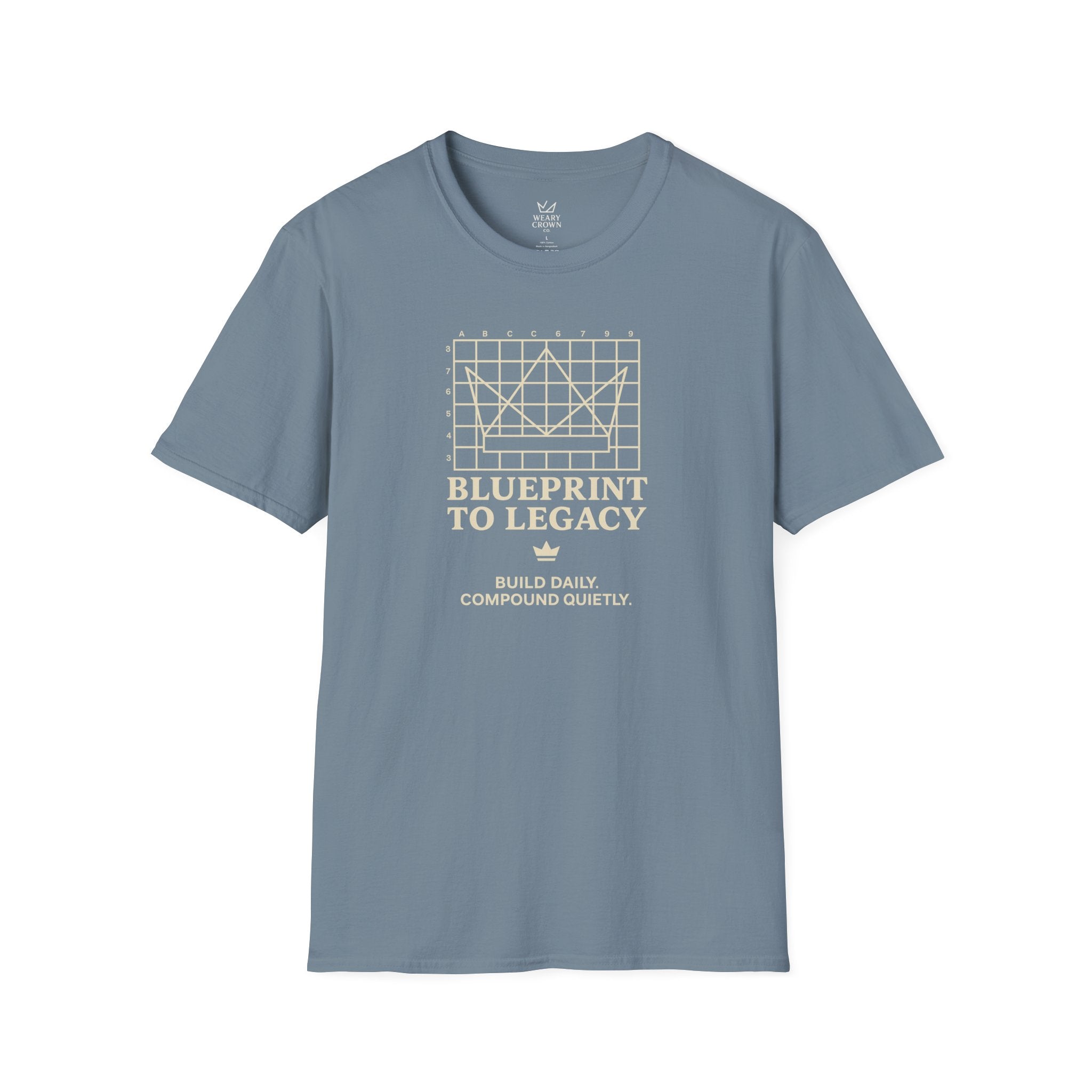 Blueprint to Legacy Statement Tee