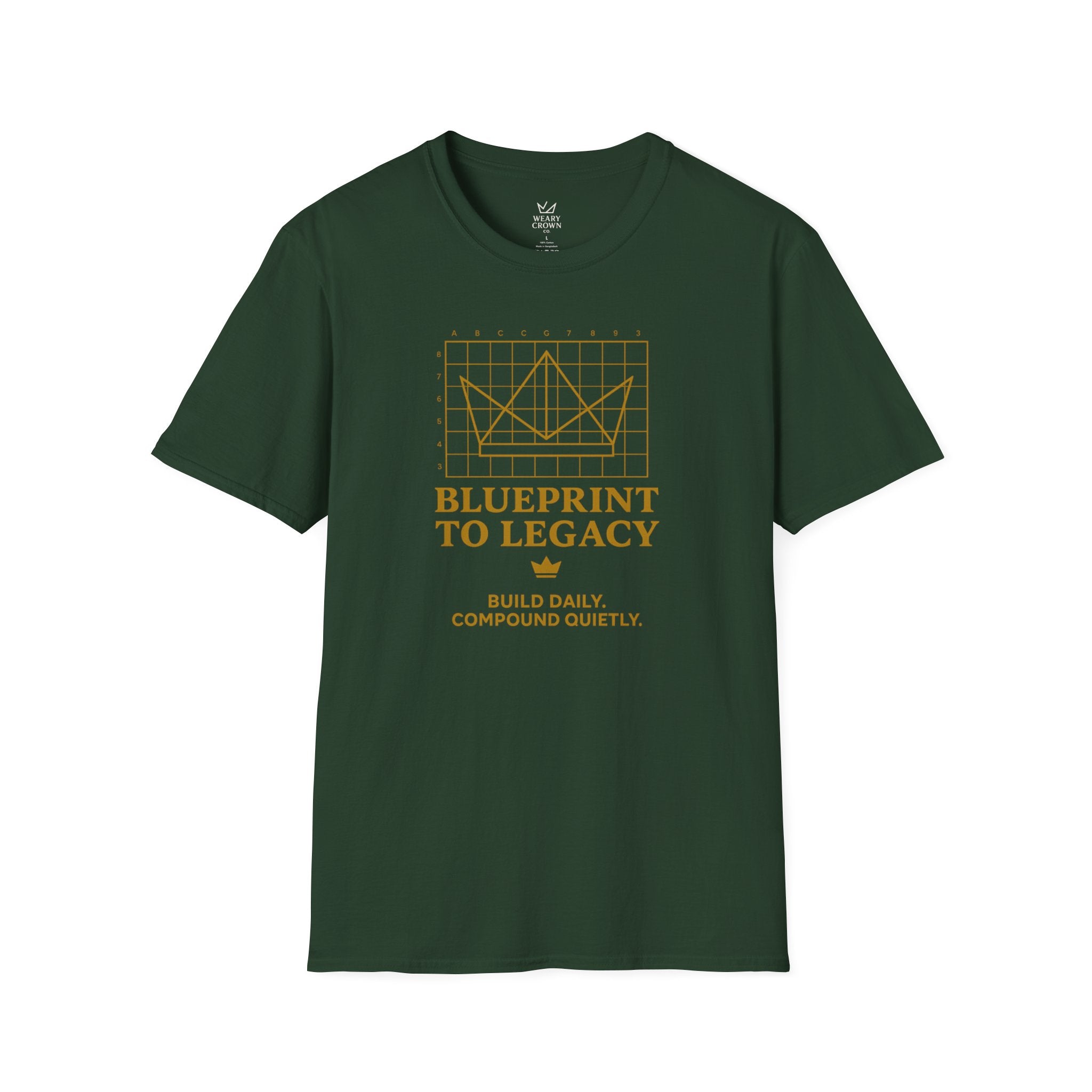 Blueprint to Legacy — Build Daily Tee