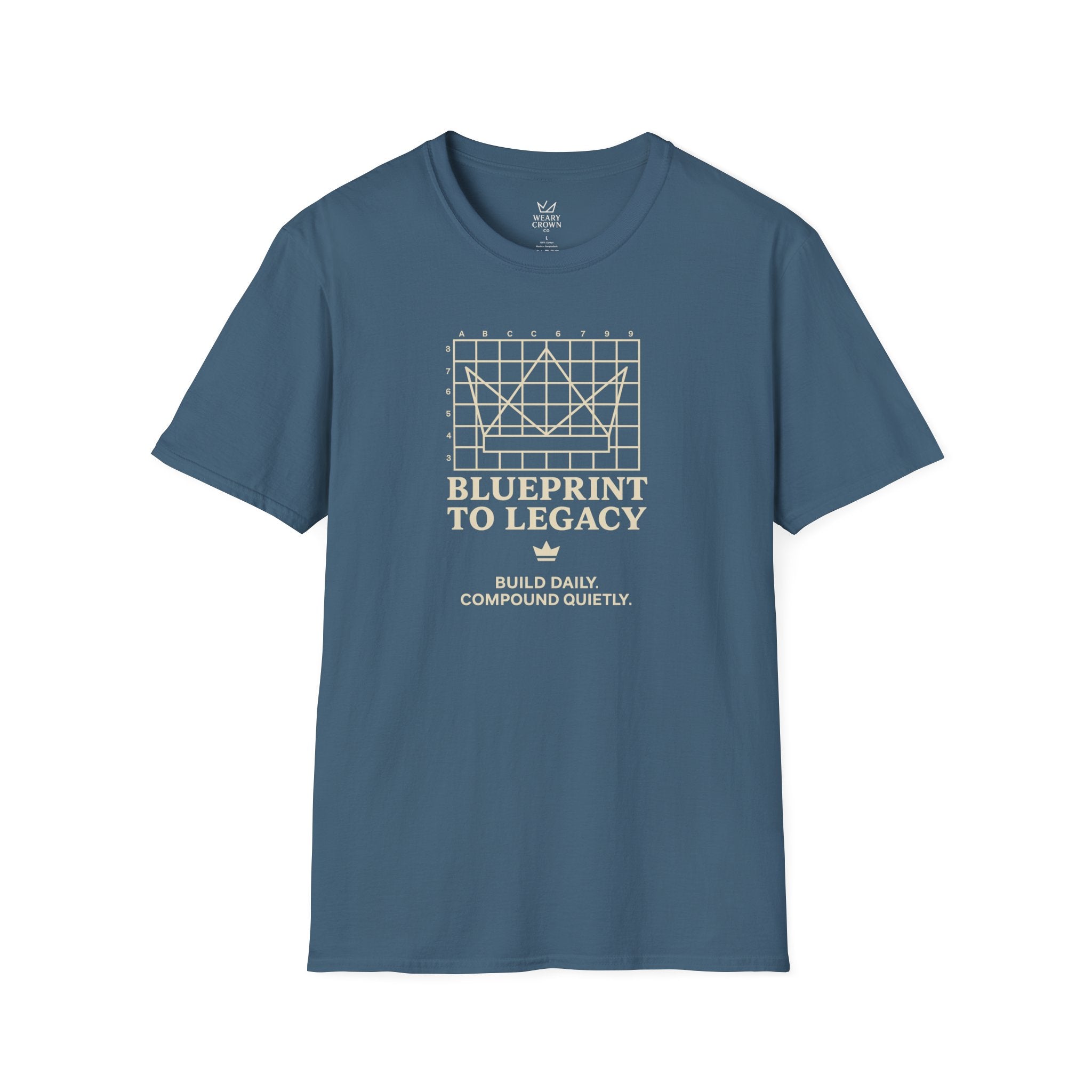 Blueprint to Legacy Statement Tee