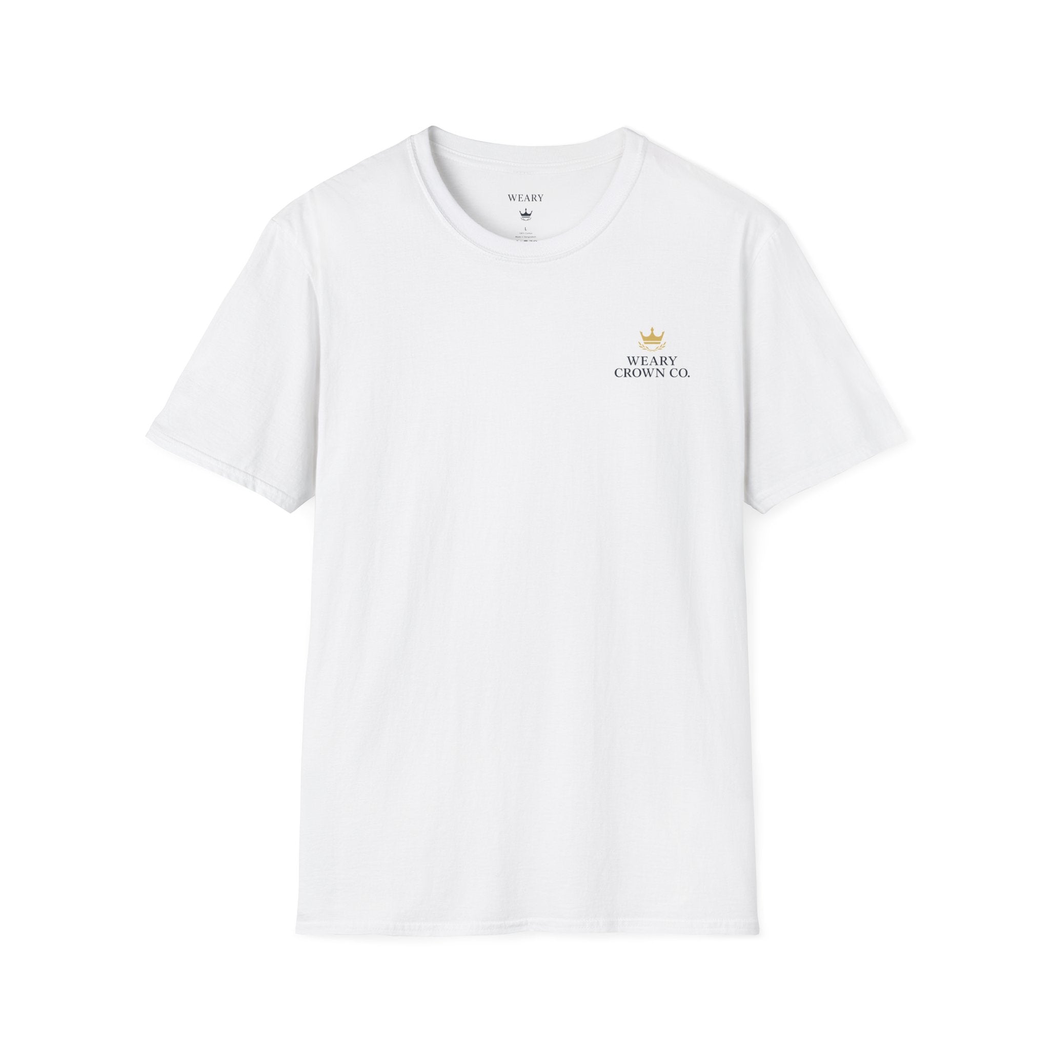 Weary Crown Co. Minimal Crest Pocket‑Style Tee