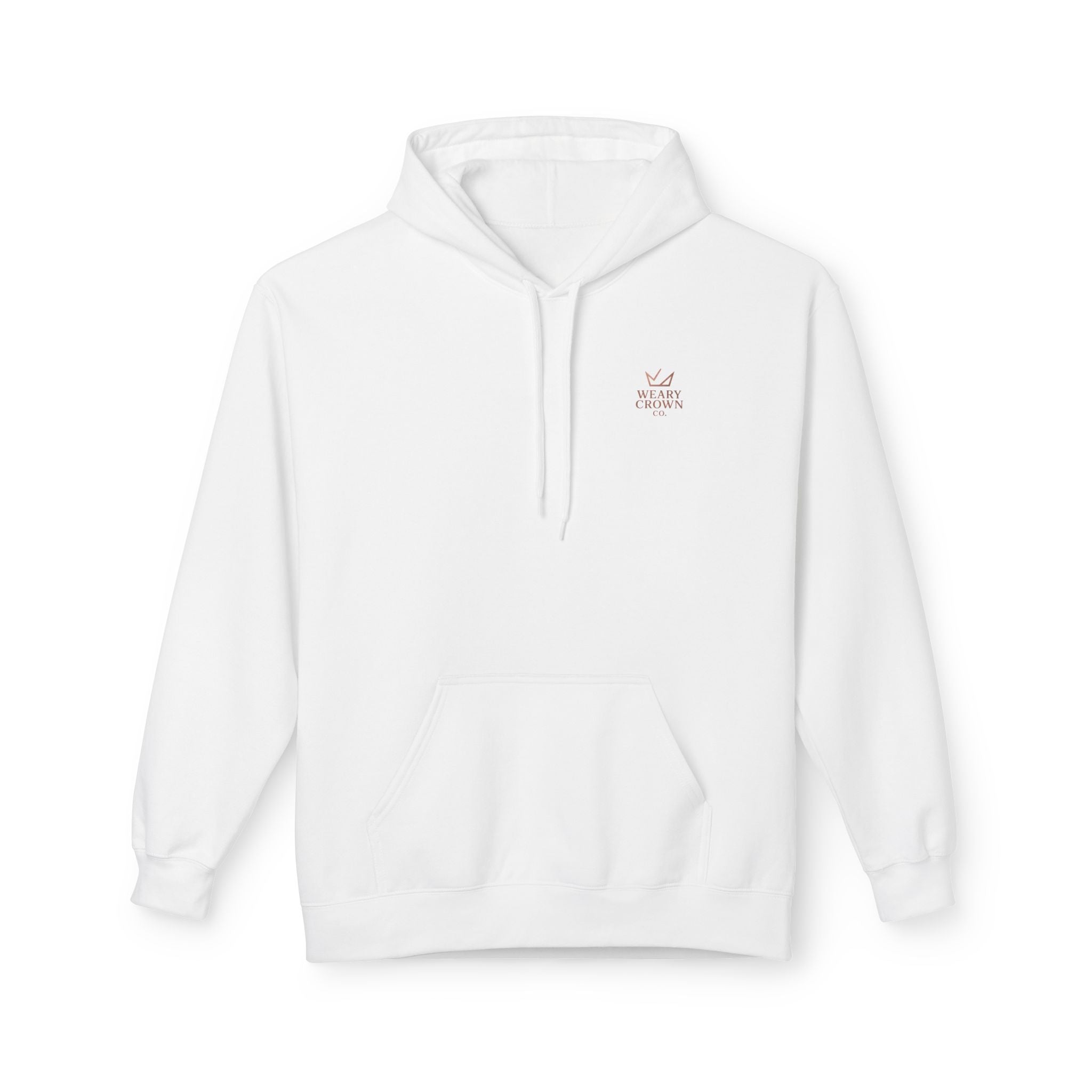 Weary Crown Minimal Crest Hoodie