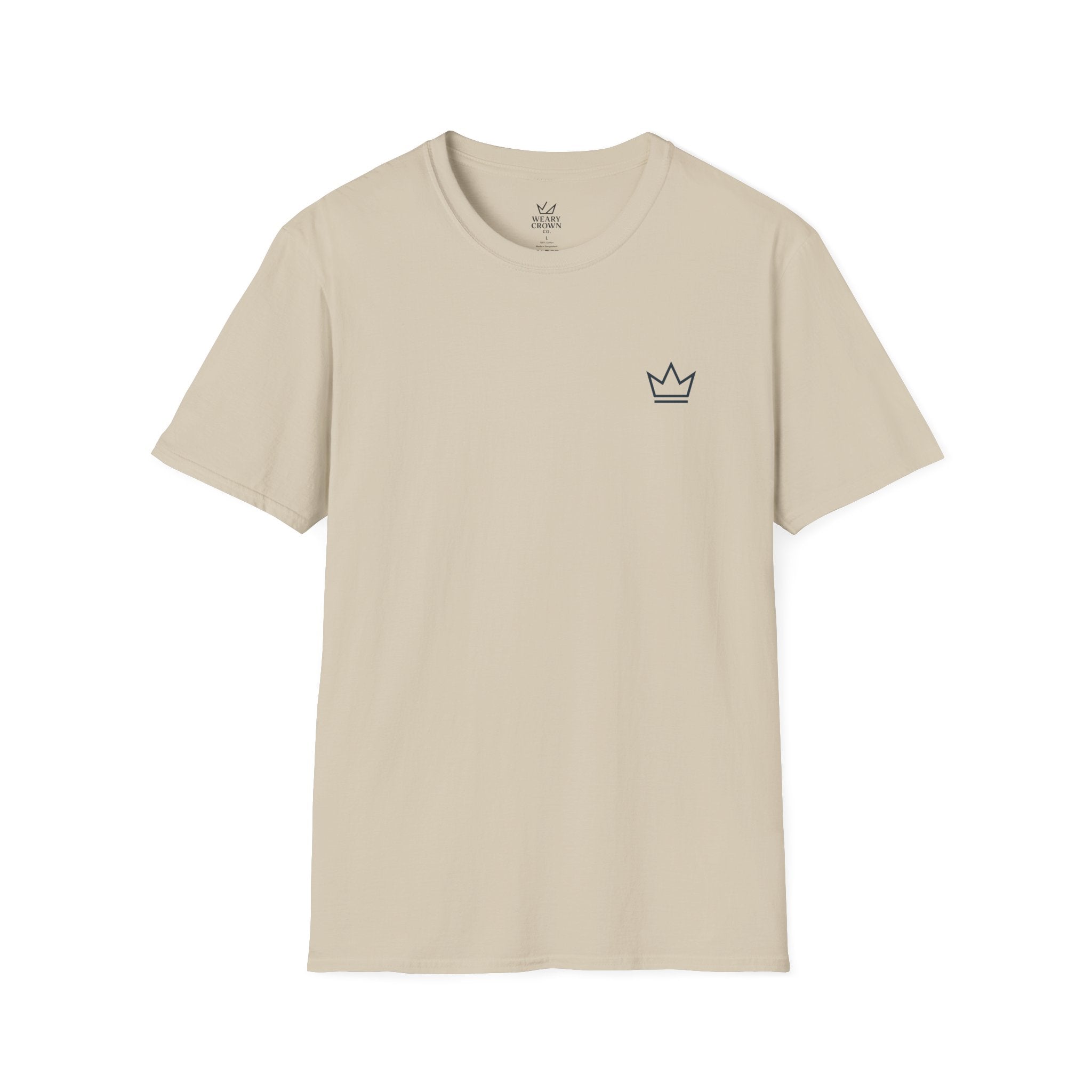 Crown Up Head Down Shirt – Leadership Mantra Graphic Tee