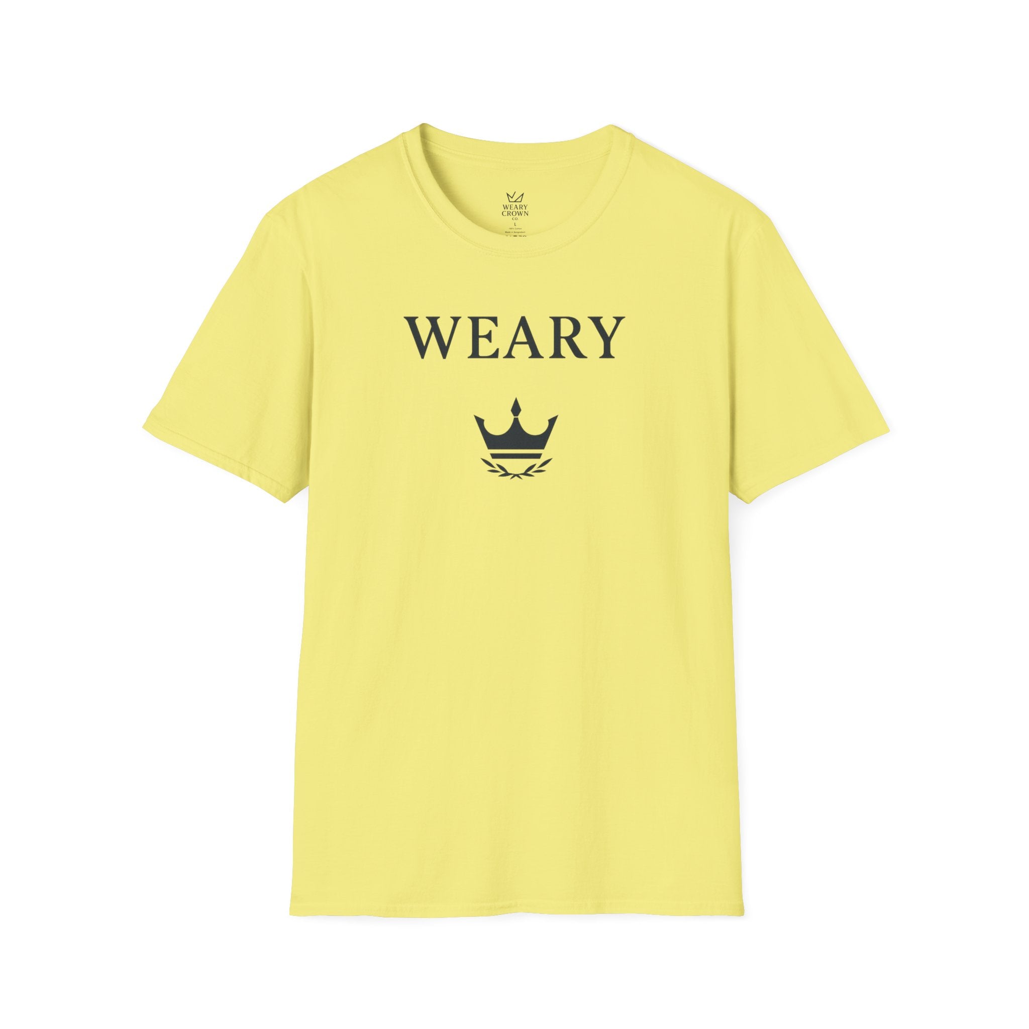 Weary Crown Minimal Crest Tee
