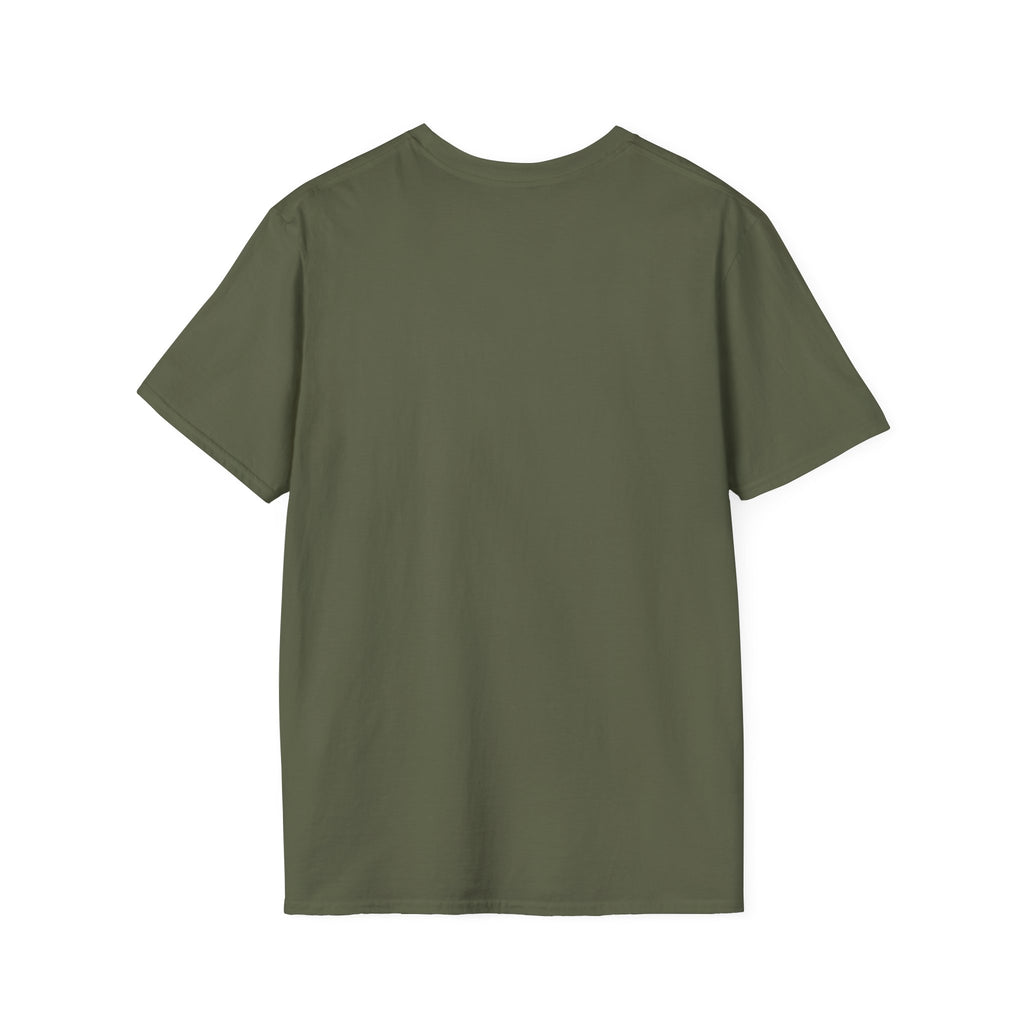 Wolf Compass Leadership Tee – Minimal Crest Graphic T‑Shirt