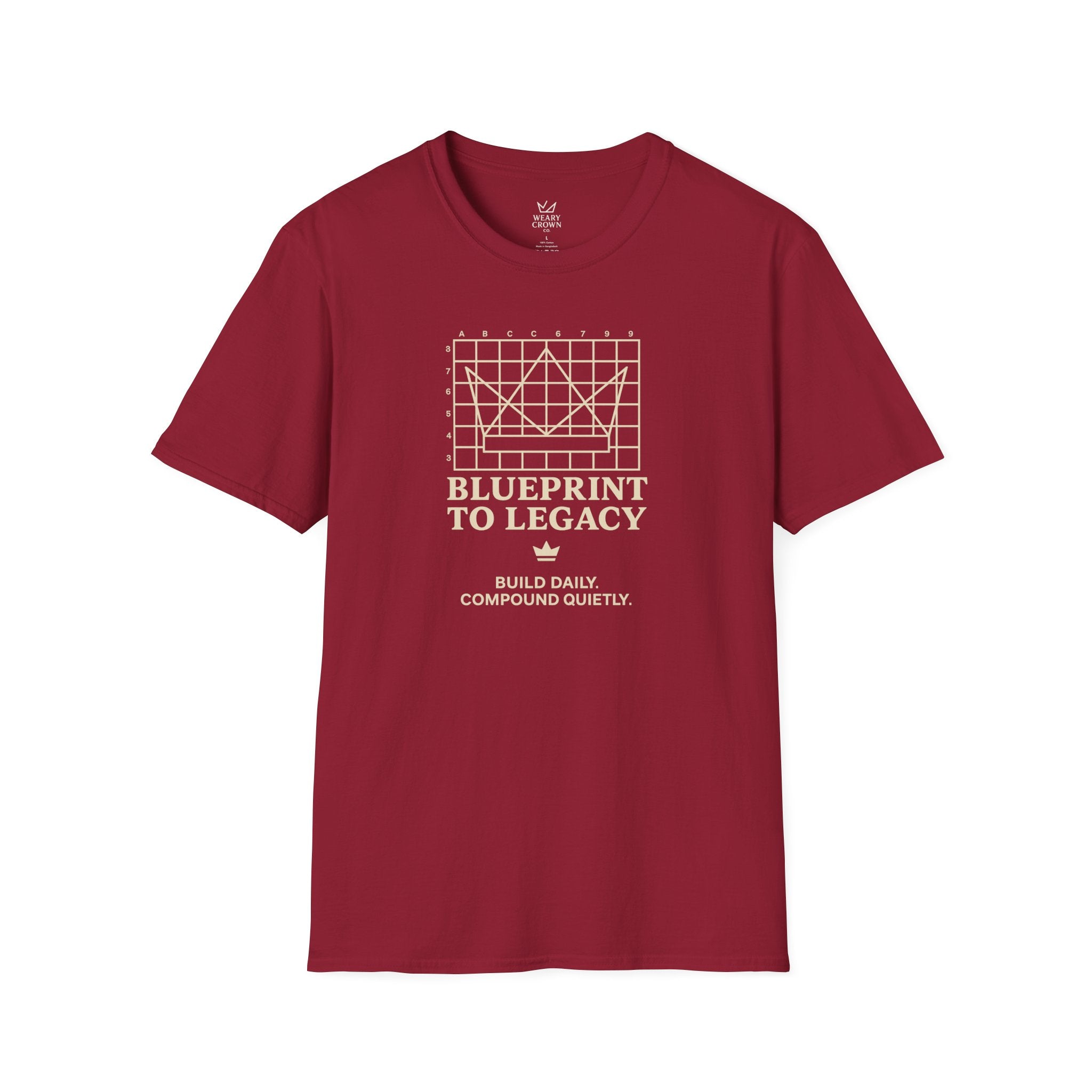 Blueprint to Legacy Statement Tee