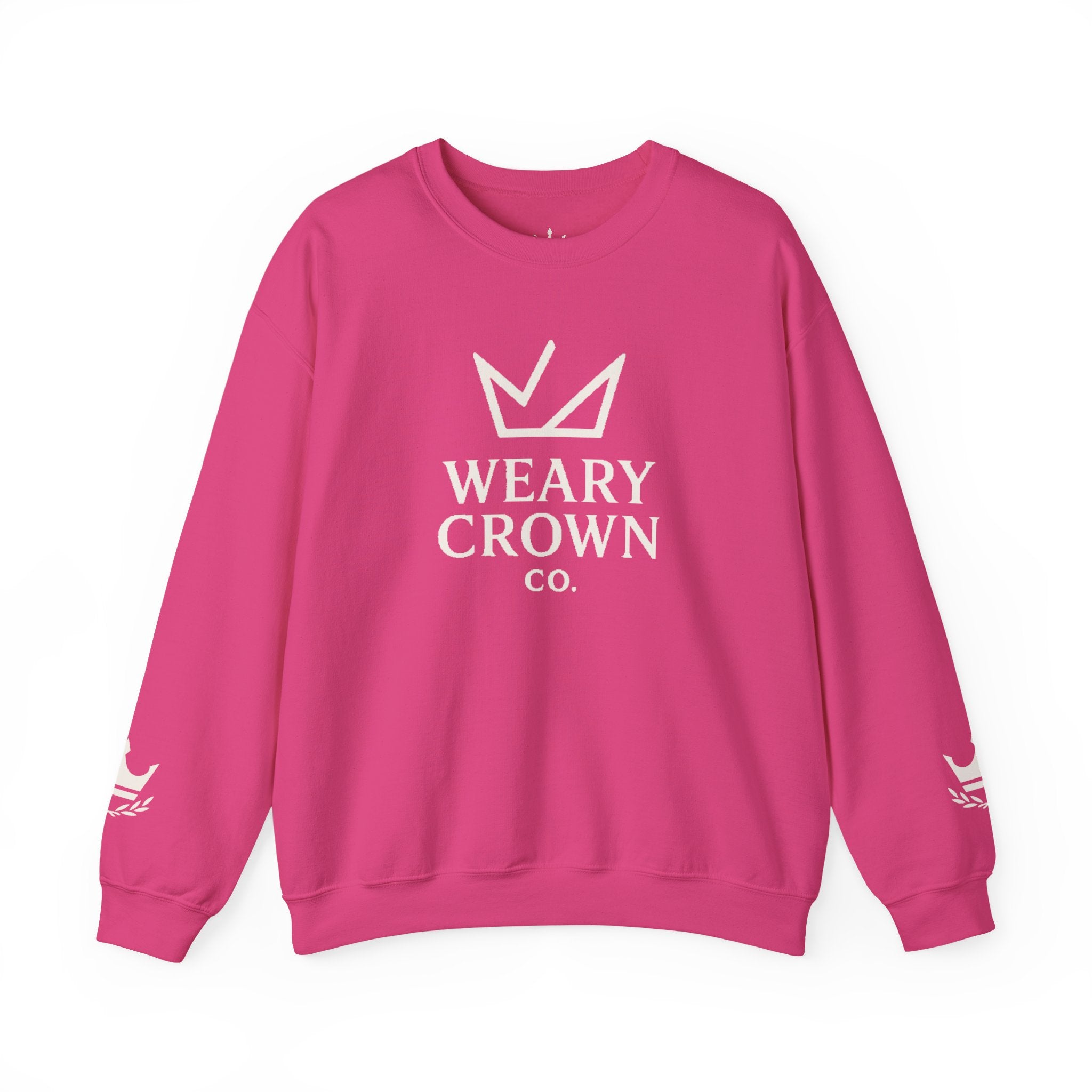 Weary Crown Co.™ Signature Logo Crewneck Sweatshirt