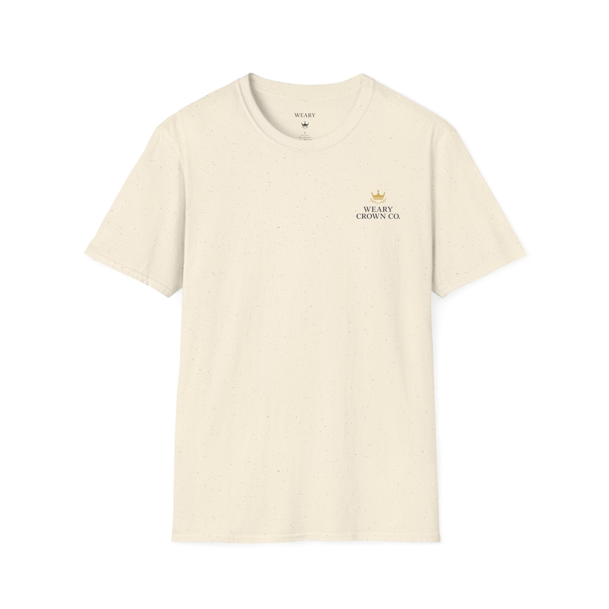 Weary Crown Co. Minimal Crest Pocket‑Style Tee