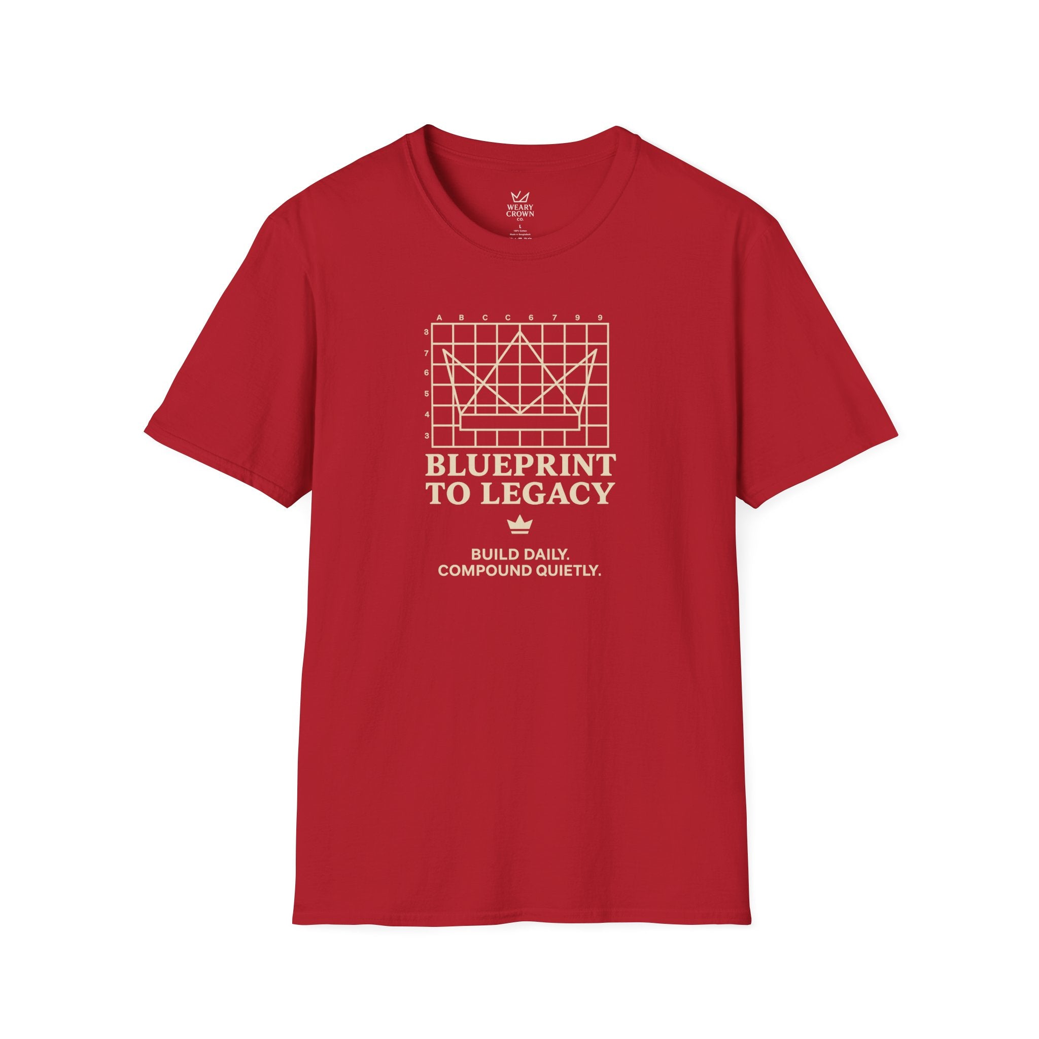 Blueprint to Legacy Statement Tee