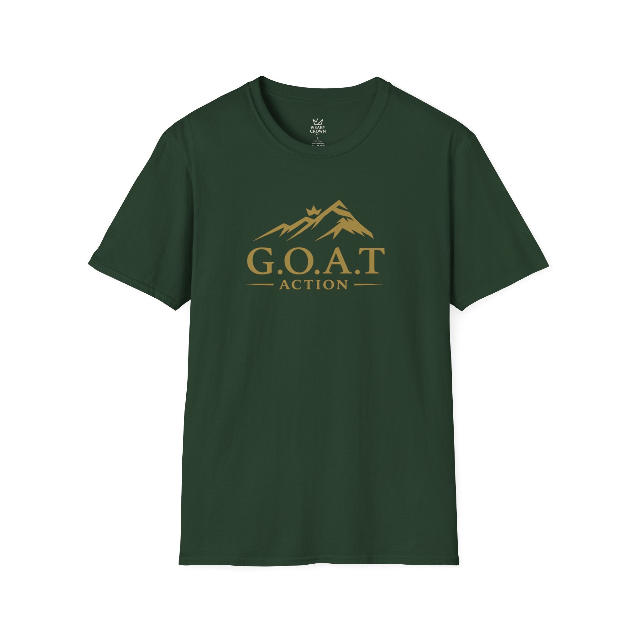 G.O.A.T Action Peak Crest T‑Shirt