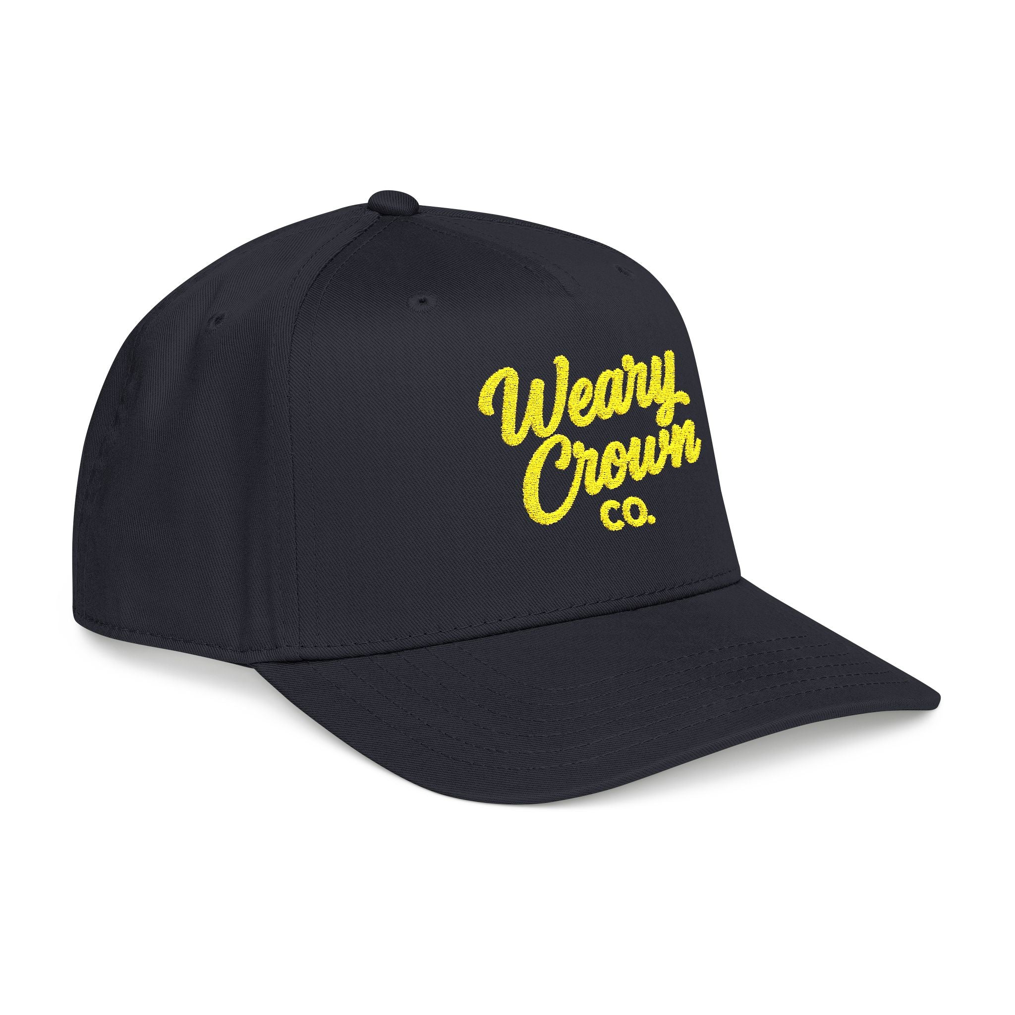 Weary Crown Gold Script Cap
