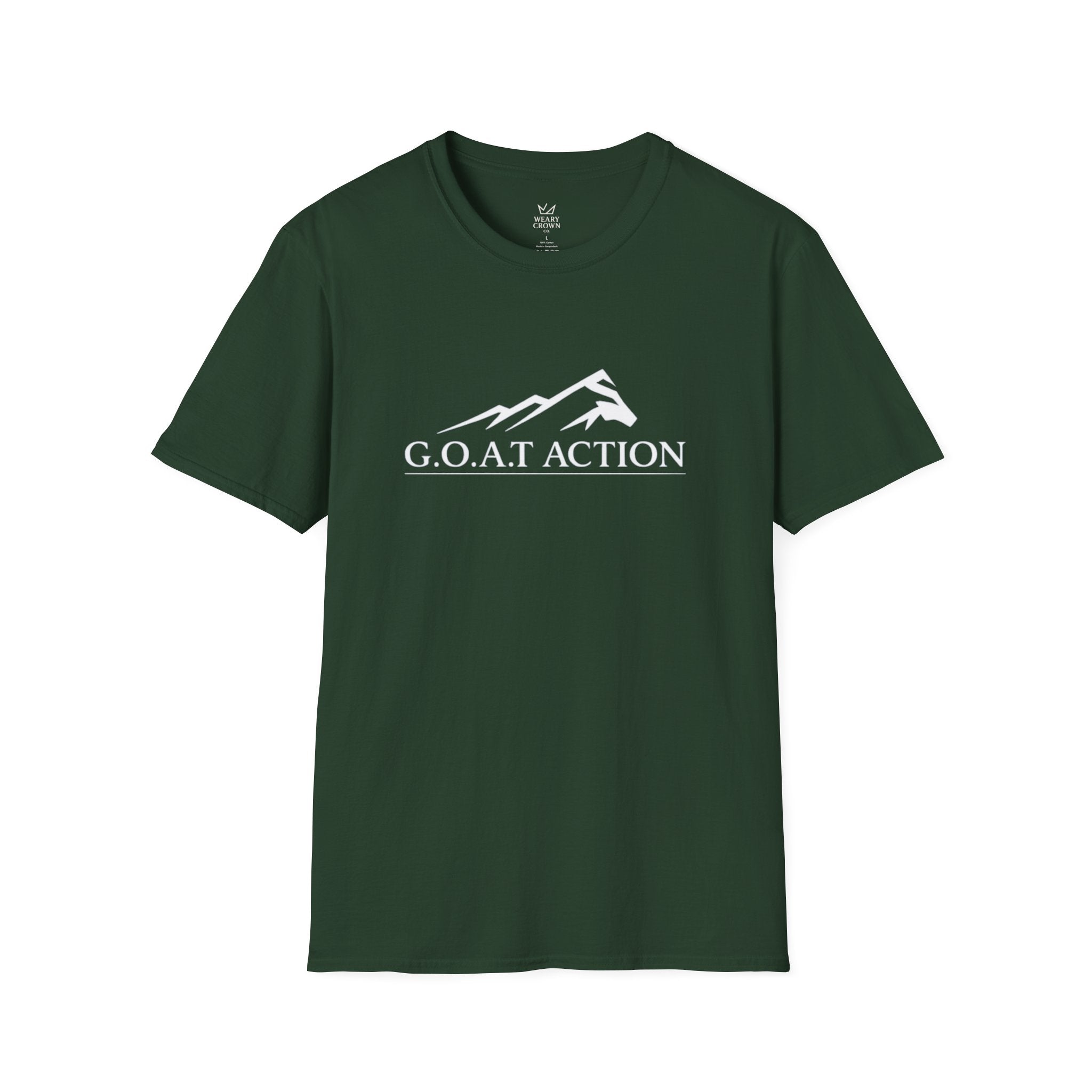G.O.A.T Action Peak Crest Tee