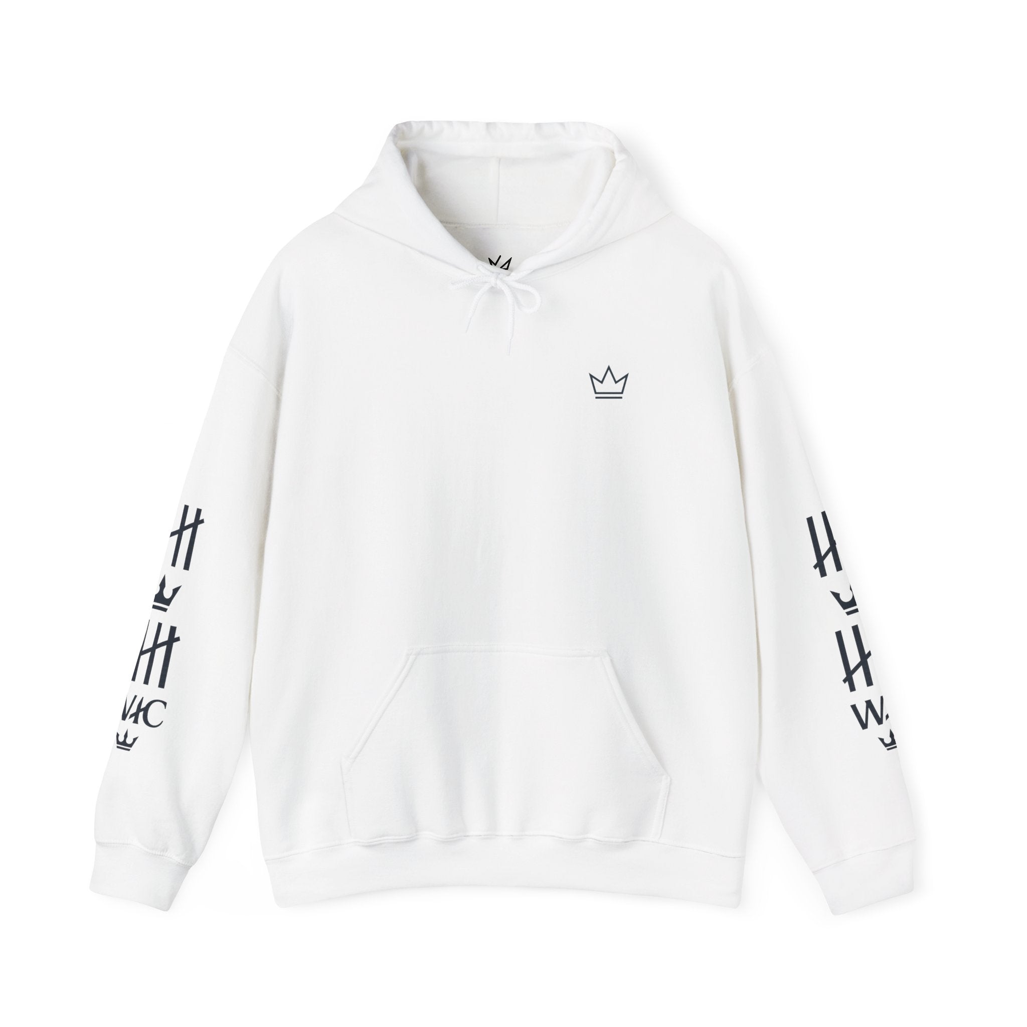 Crown Up Head Down Pullover Hoodie – Front + Back Print
