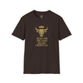 Built for the Load Tee – Crowned Bull Strength Motto T‑Shirt