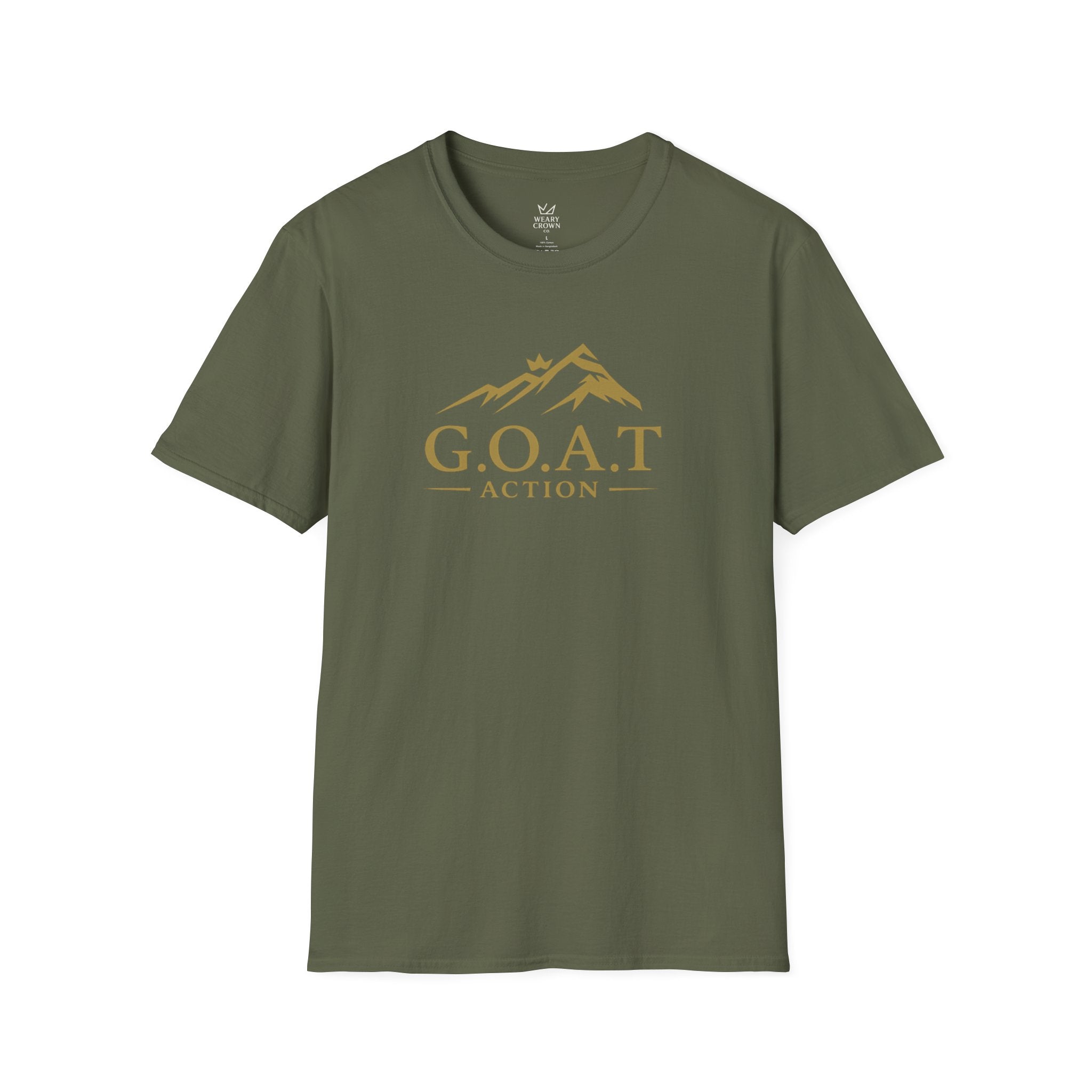 G.O.A.T Action Peak Crest T‑Shirt