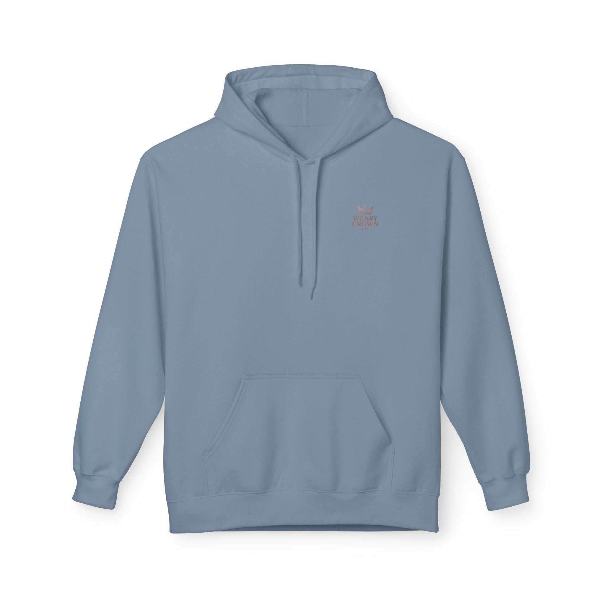 Weary Crown Minimal Crest Hoodie