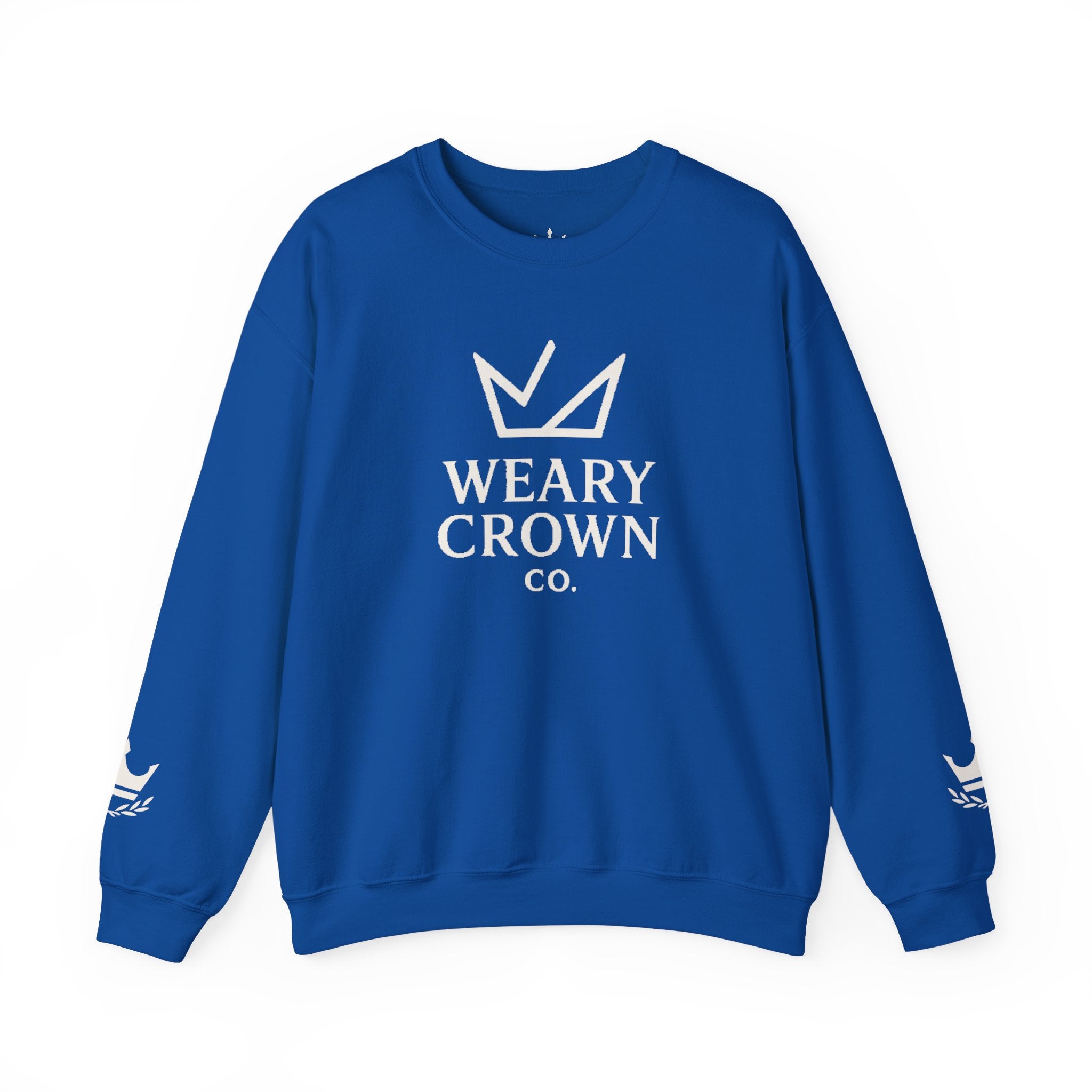 Weary Crown Co.™ Signature Logo Crewneck Sweatshirt