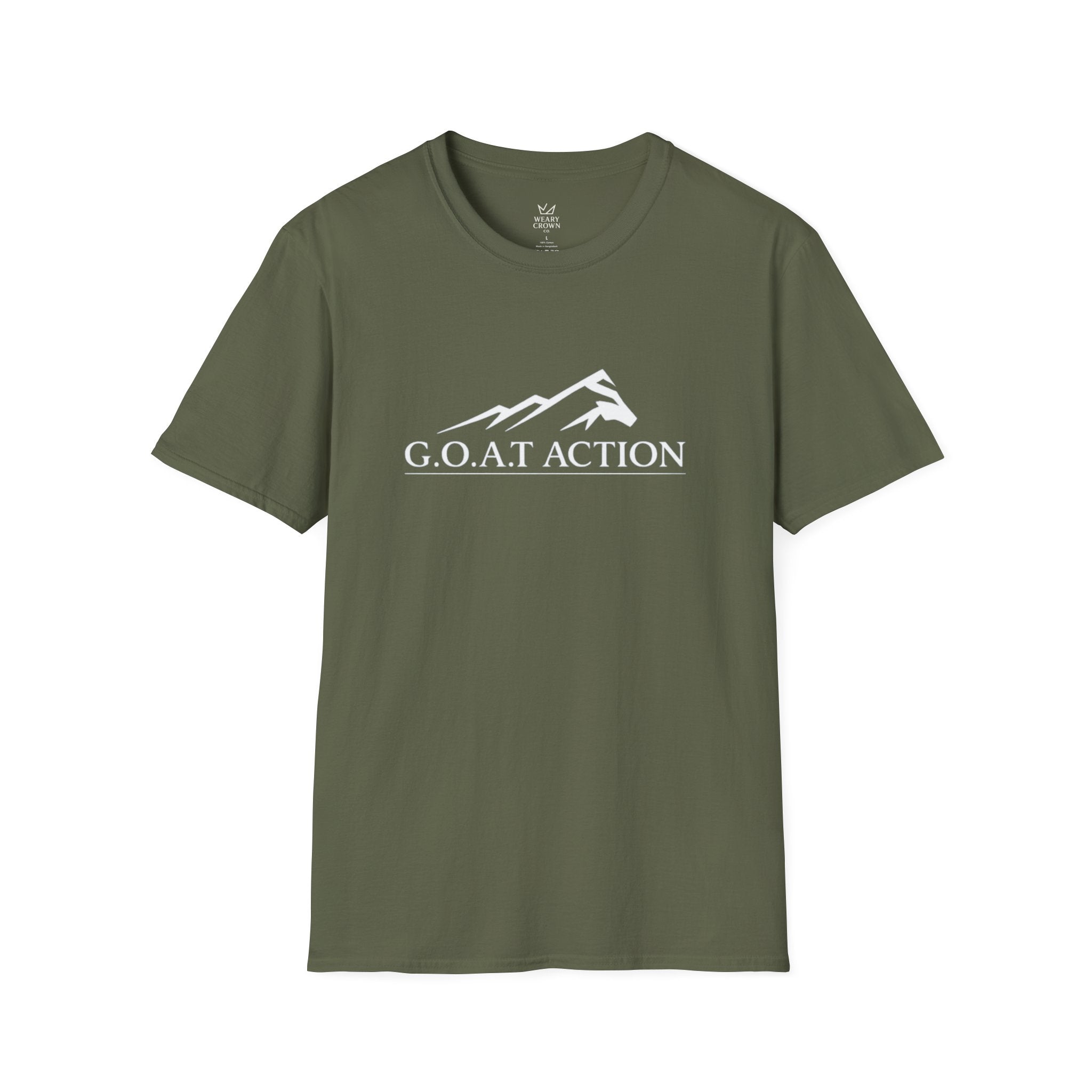 G.O.A.T Action Peak Crest Tee