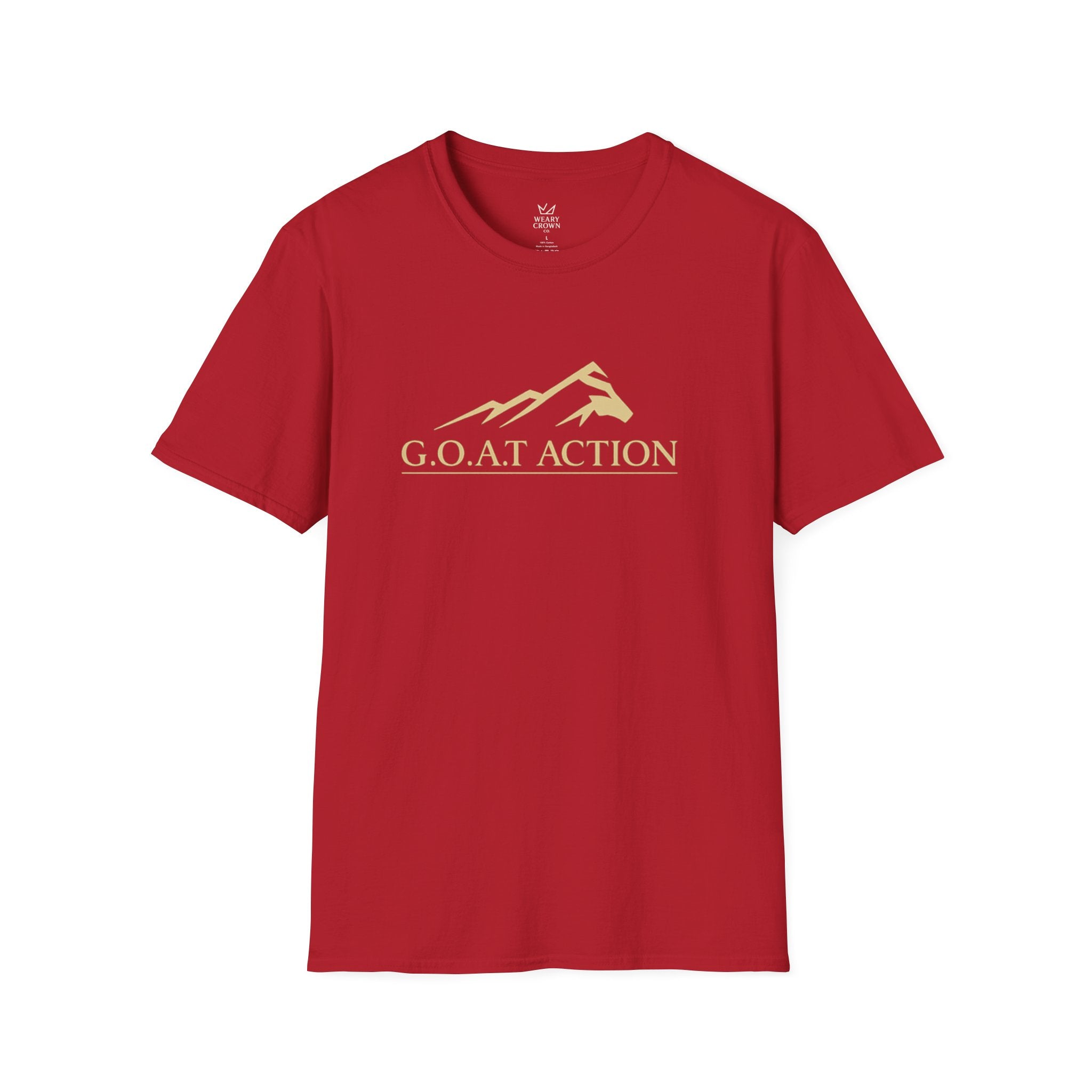 G.O.A.T Action Peak Crest Tee