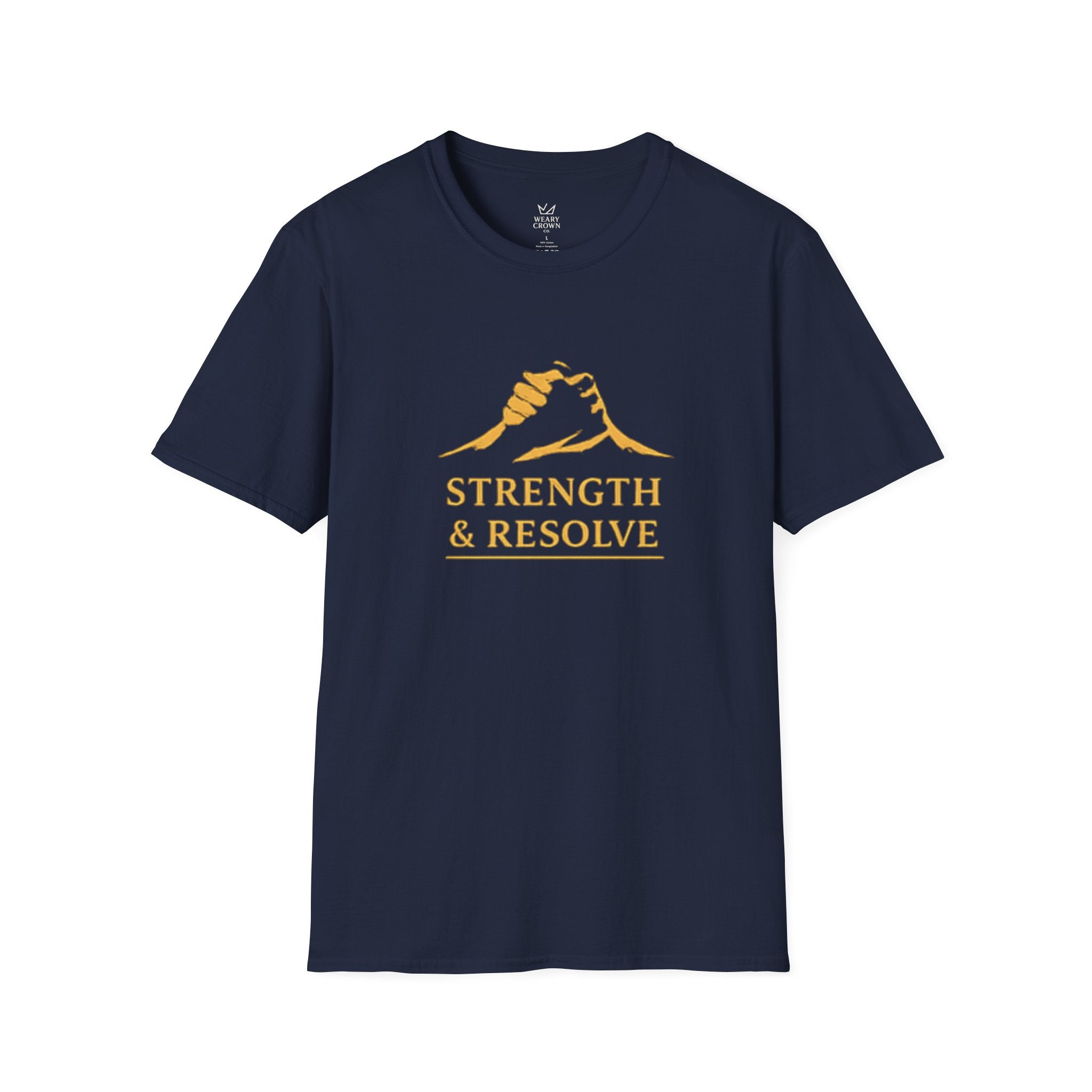 G.O.A.T Action Strength & Resolve Grip Crest Tee