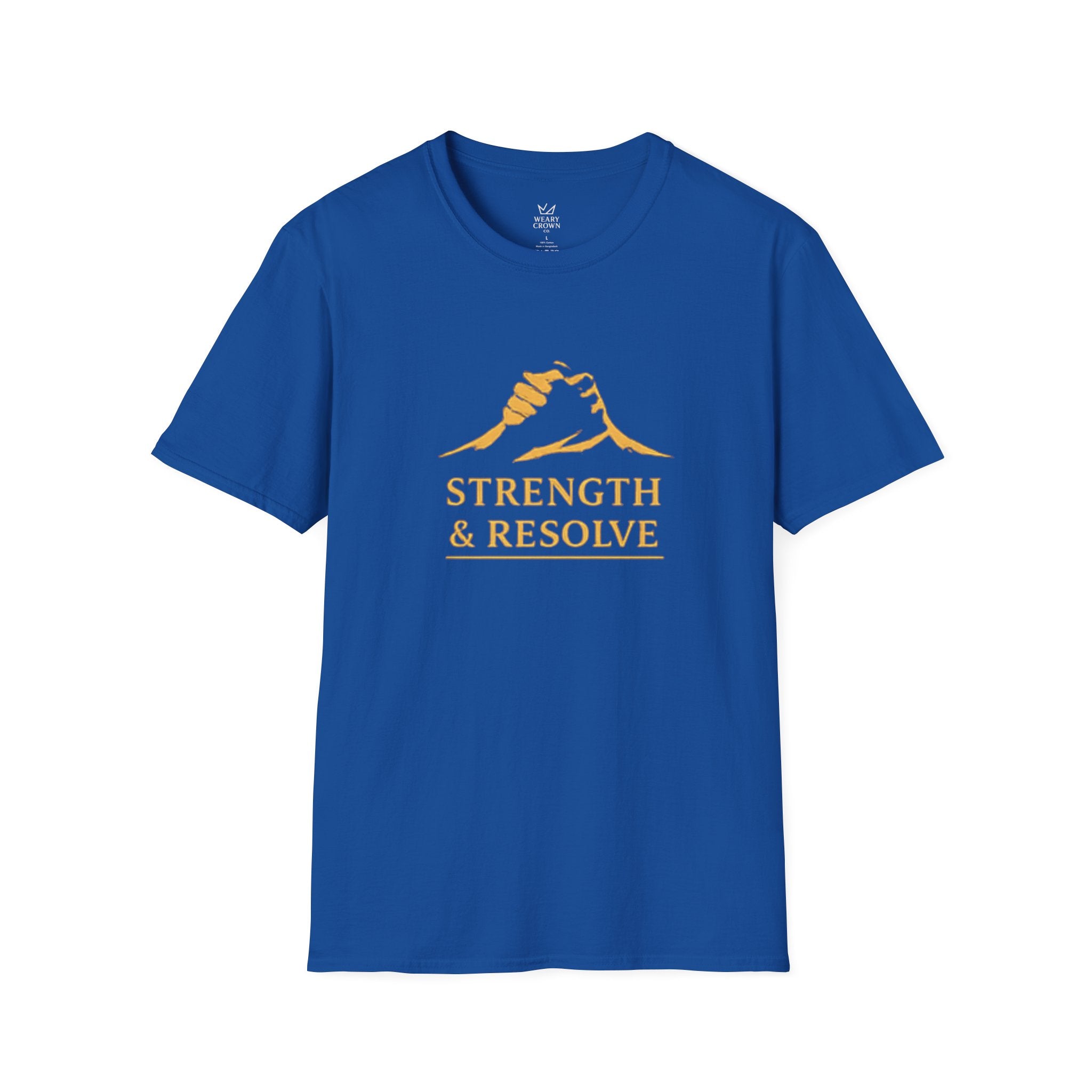 G.O.A.T Action Strength & Resolve Grip Crest Tee