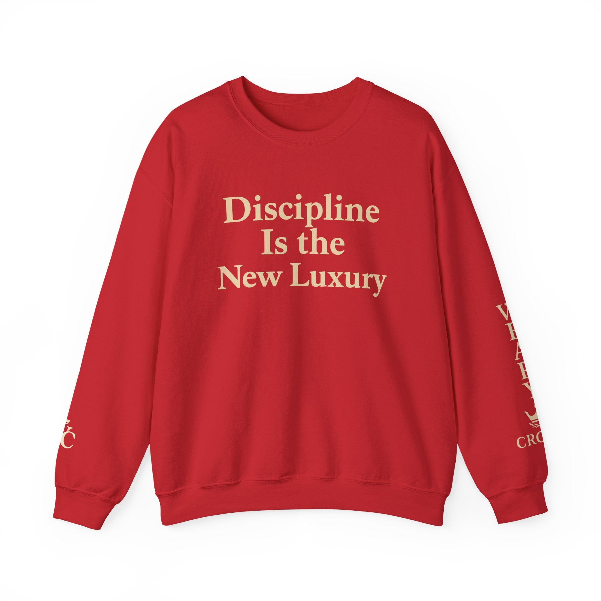 Discipline Is the New Luxury — Crewneck Sweatshirt