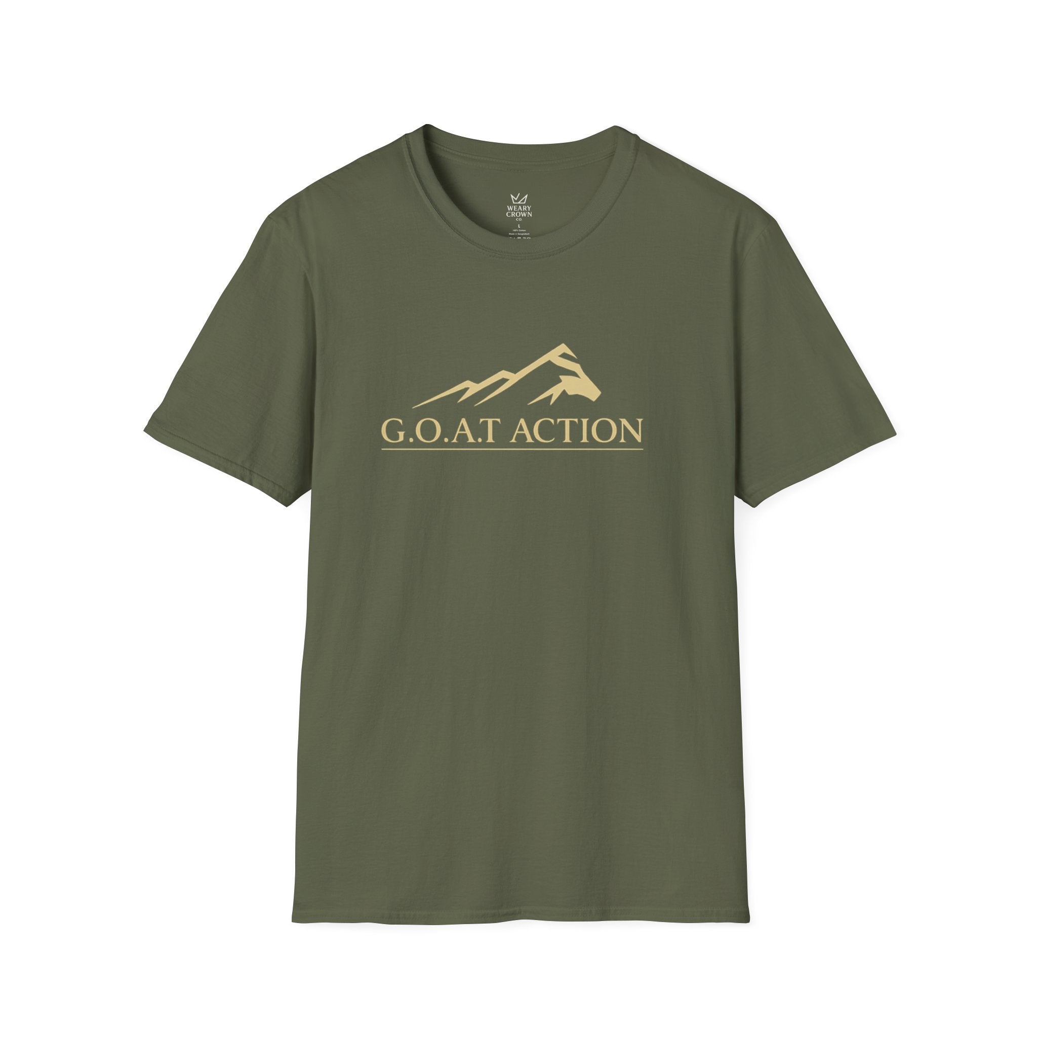 G.O.A.T Action Peak Crest Tee