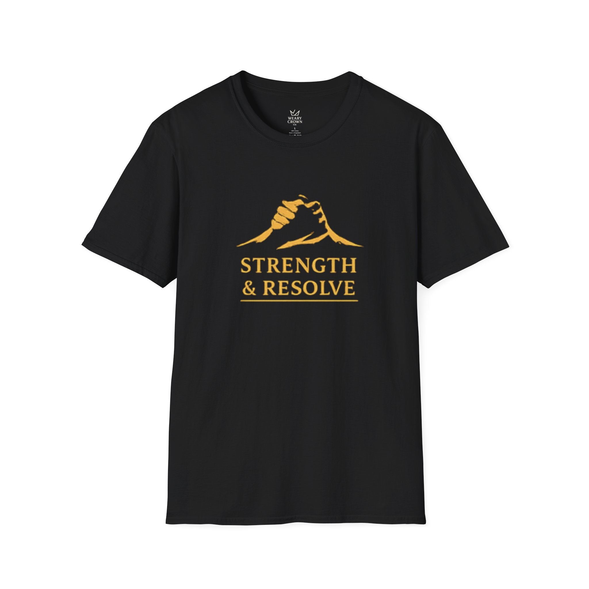 G.O.A.T Action Strength & Resolve Grip Crest Tee