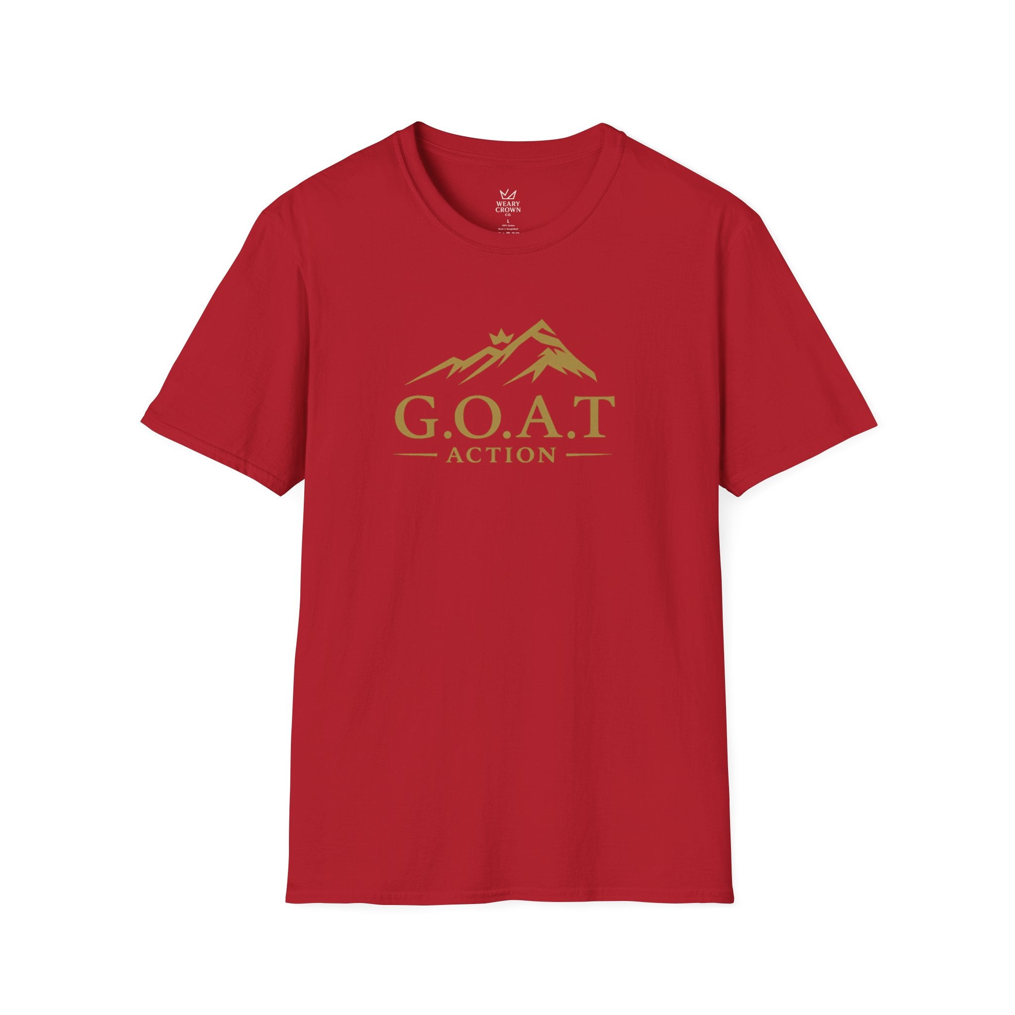 G.O.A.T Action Peak Crest T‑Shirt