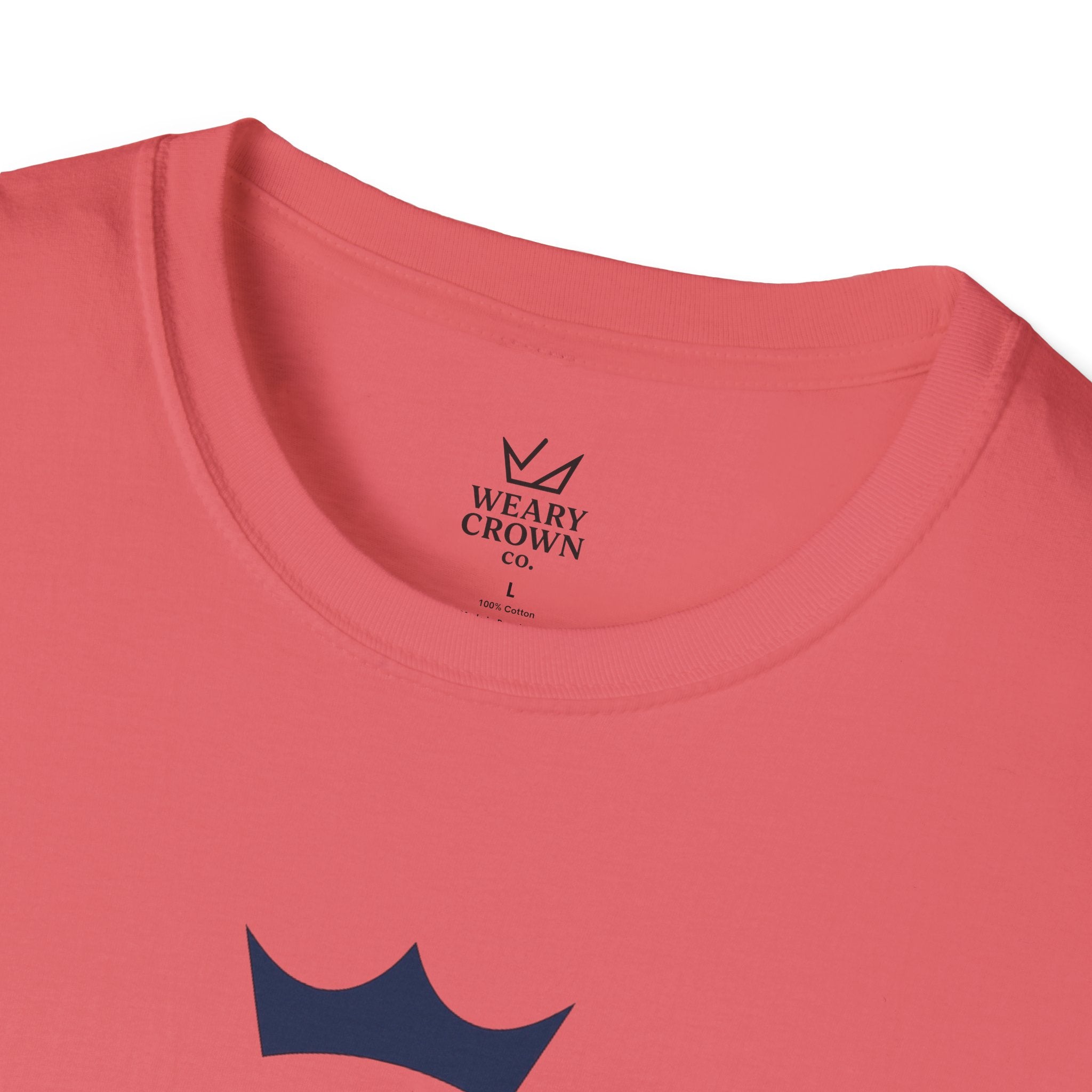 Decide Tee – Crowned Lightning Bolt Focus Motto T‑Shirt