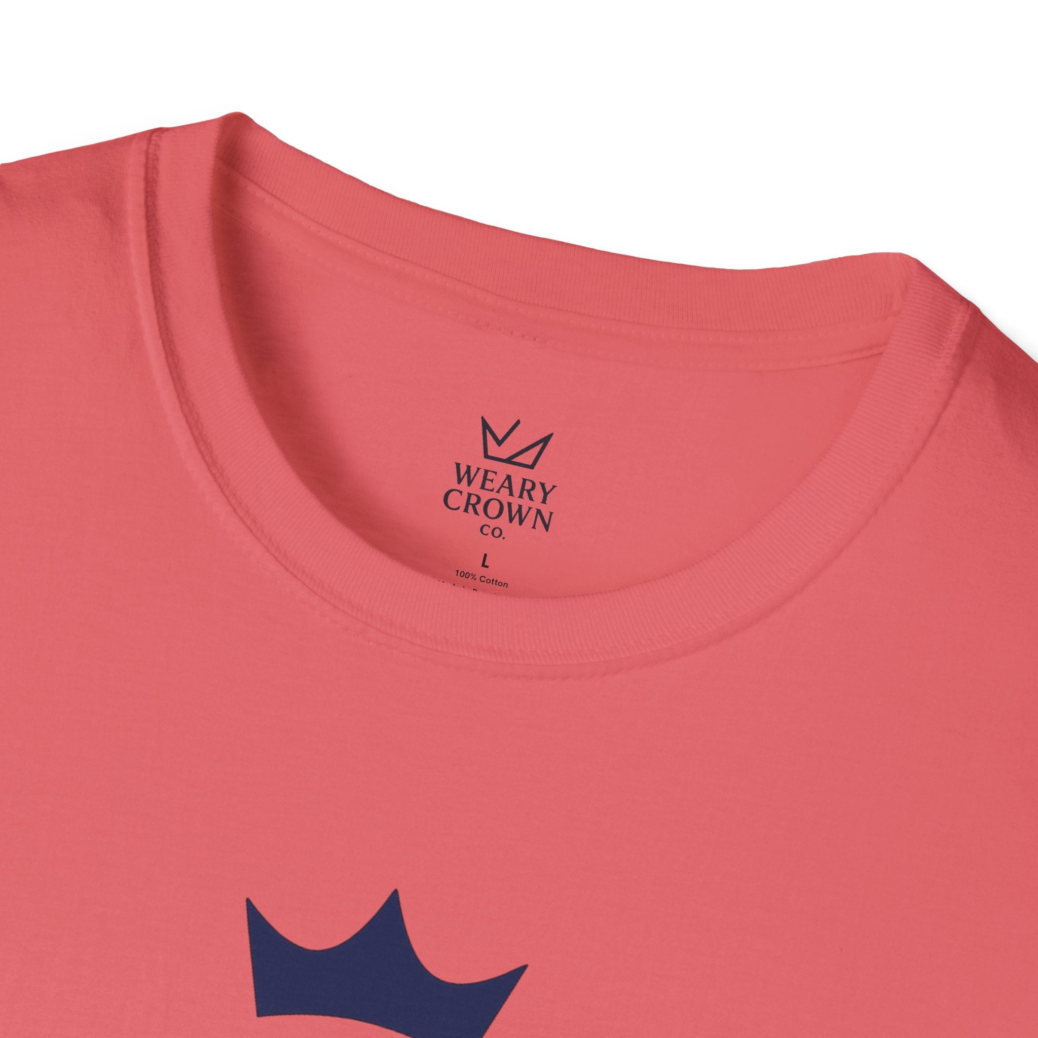 Crowned Owl Crest Shirt – Minimal Strategy Symbol Tee