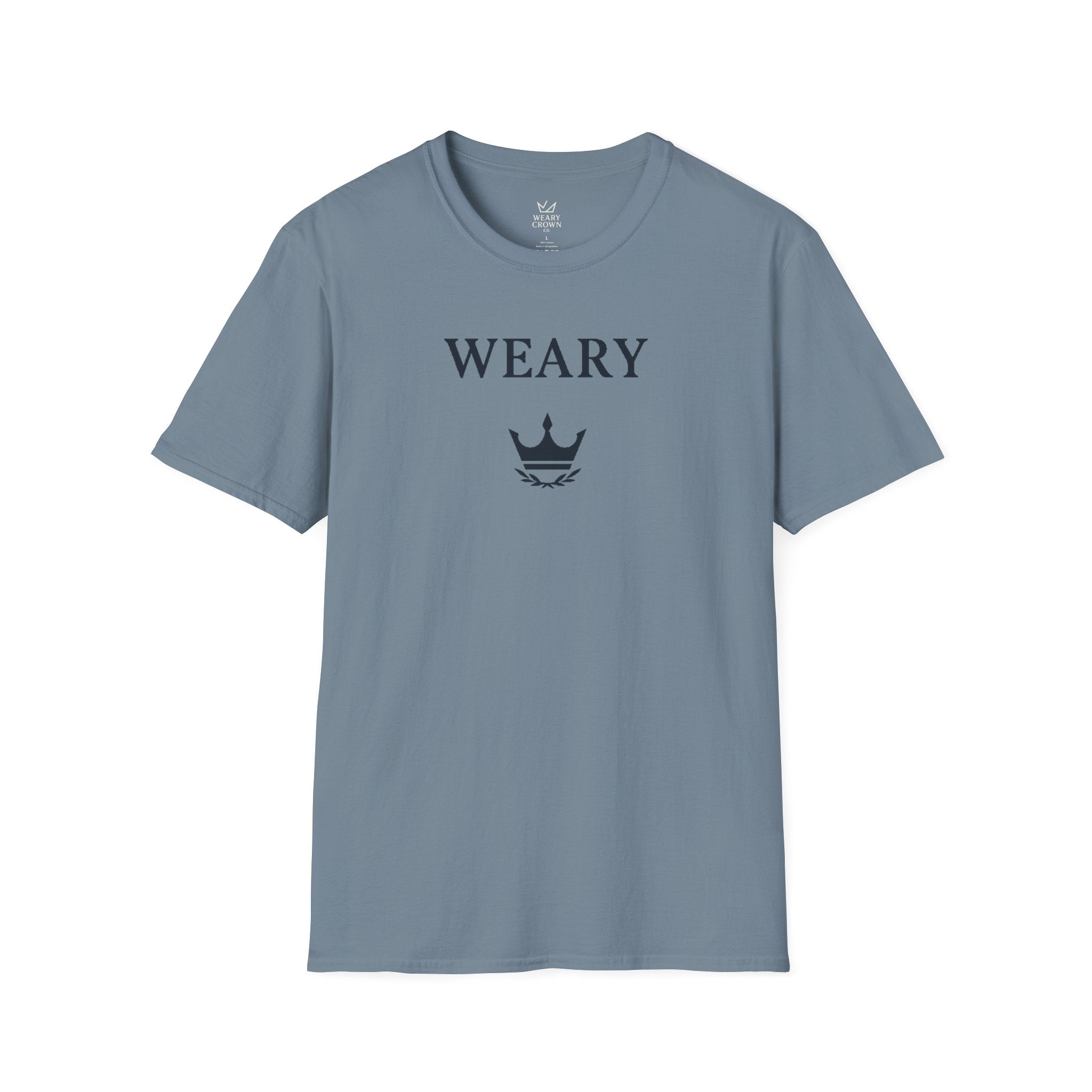 Weary Crown Minimal Crest Tee