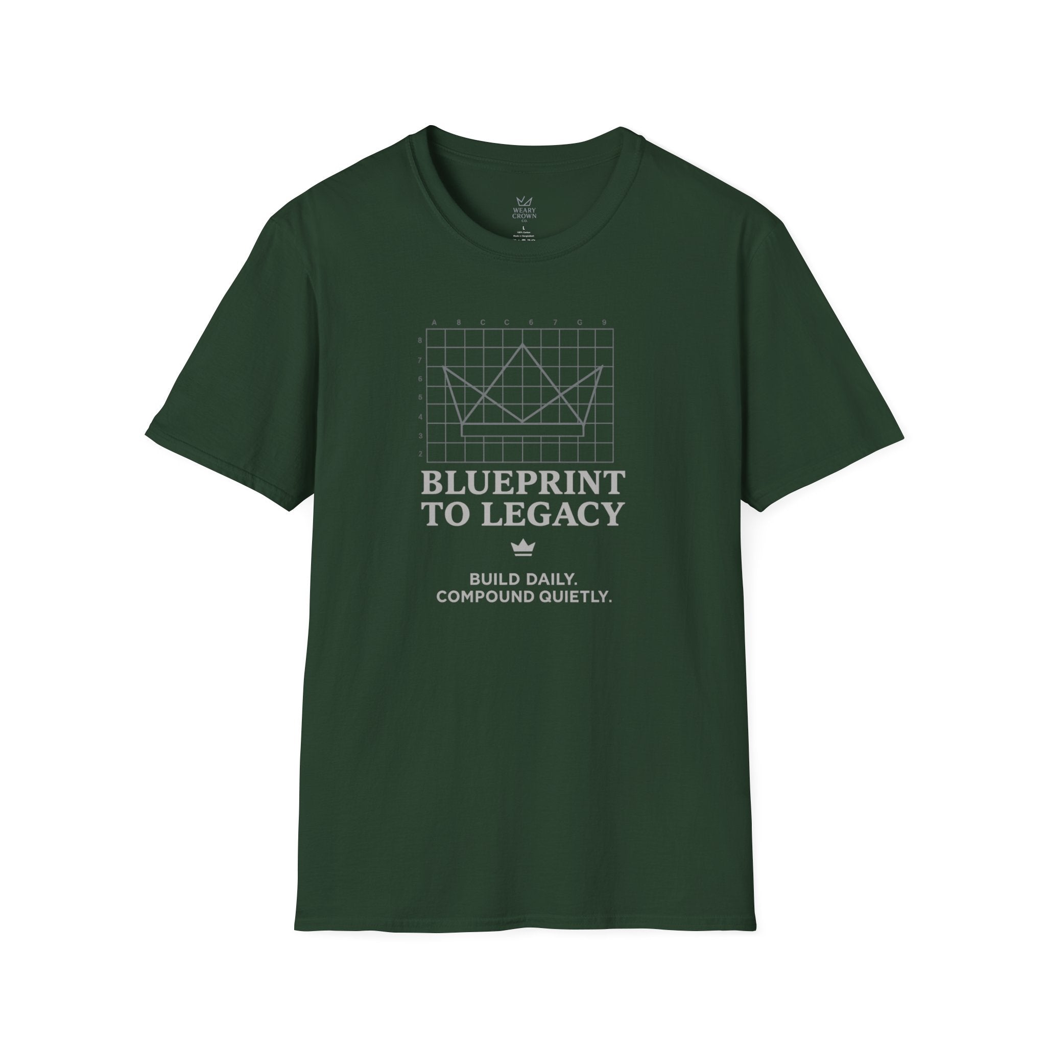 Blueprint to Legacy — Build Daily Tee
