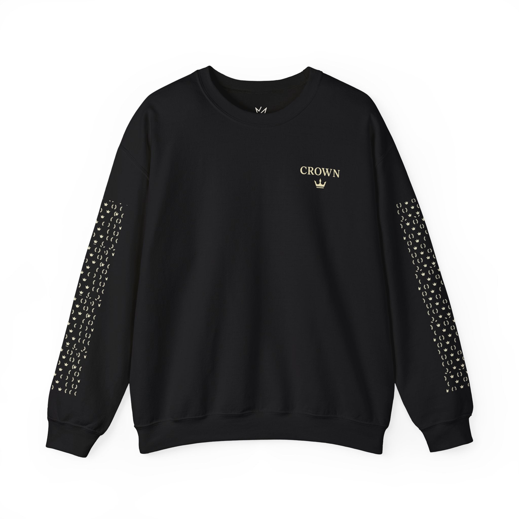 Weary Crown Co. Graphic Sweatshirt — 'Weary Crown Co. Capacity: 100% Duty: Heavy' Crewneck