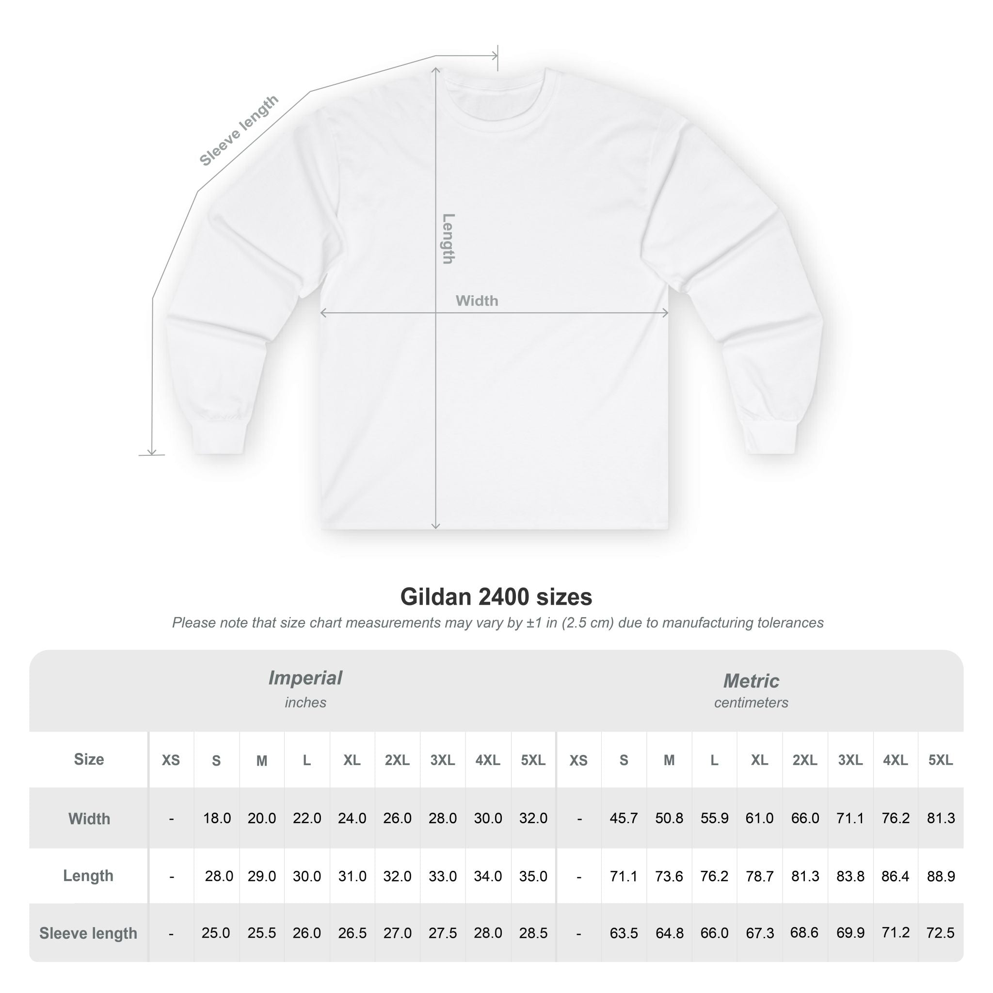 Crown Up. Head Down. – Minimalist Crown Long Sleeve T‑Shirt