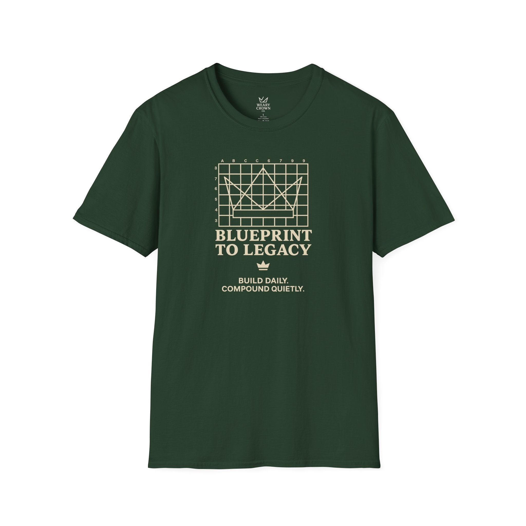 Blueprint to Legacy Statement Tee