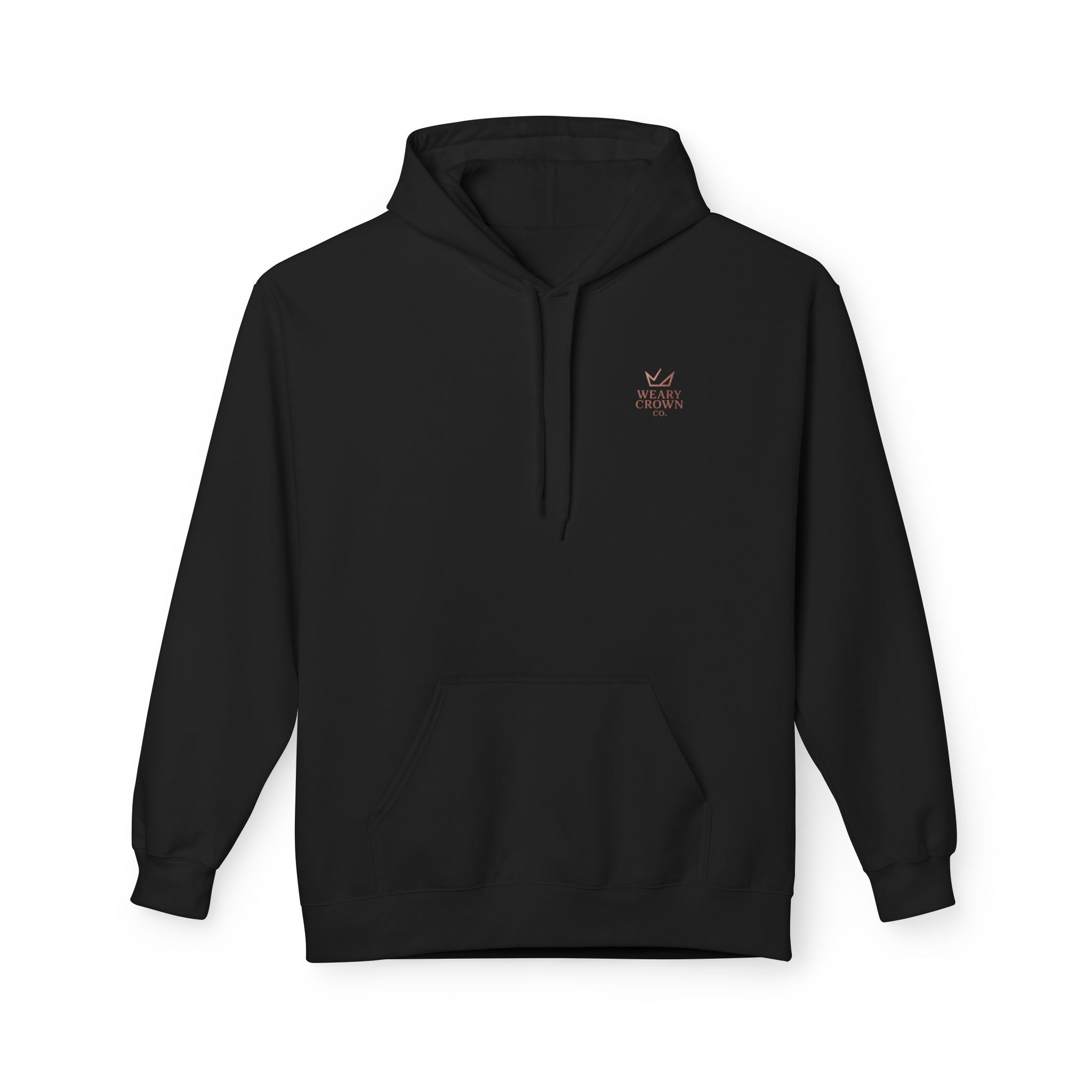 Weary Crown Minimal Crest Hoodie