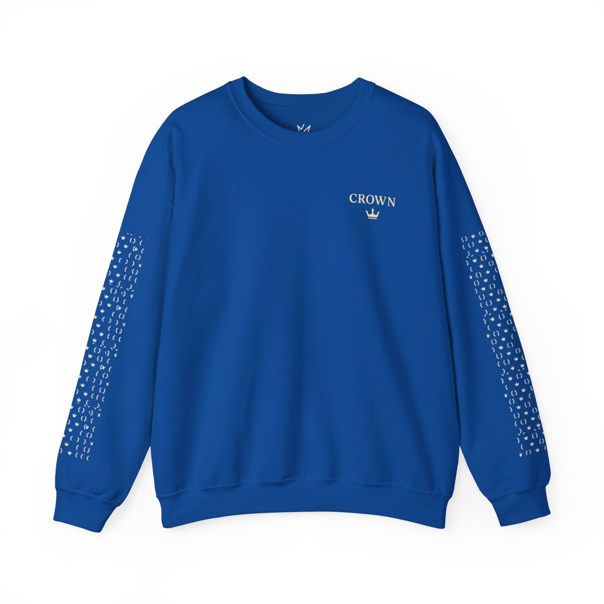 Weary Crown Co. Graphic Sweatshirt — 'Weary Crown Co. Capacity: 100% Duty: Heavy' Crewneck