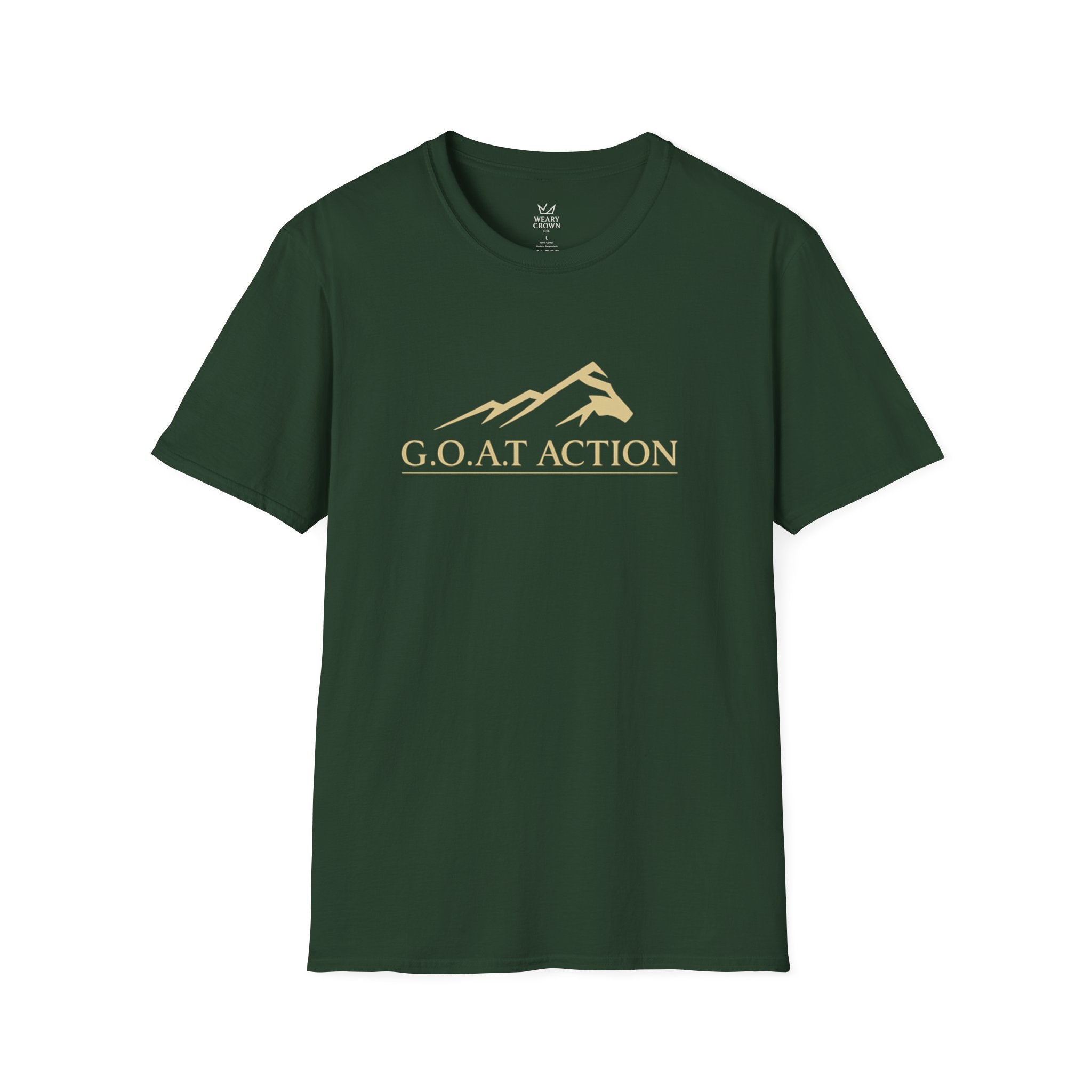 G.O.A.T Action Peak Crest Tee