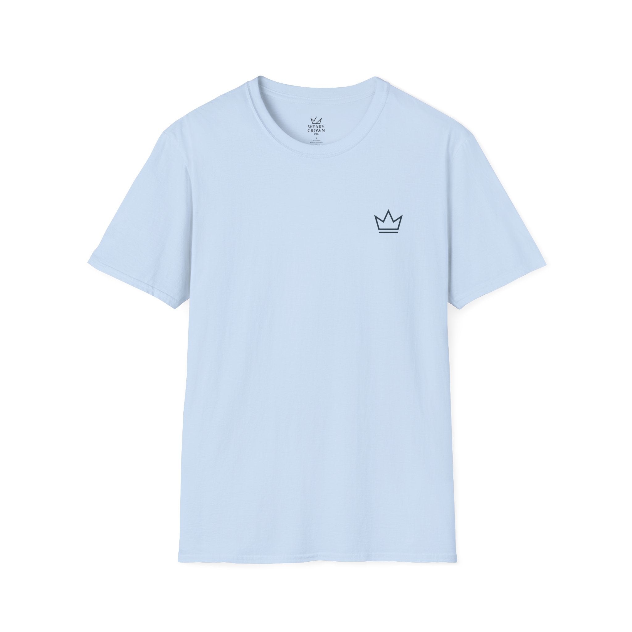 Crown Up Head Down Shirt – Leadership Mantra Graphic Tee