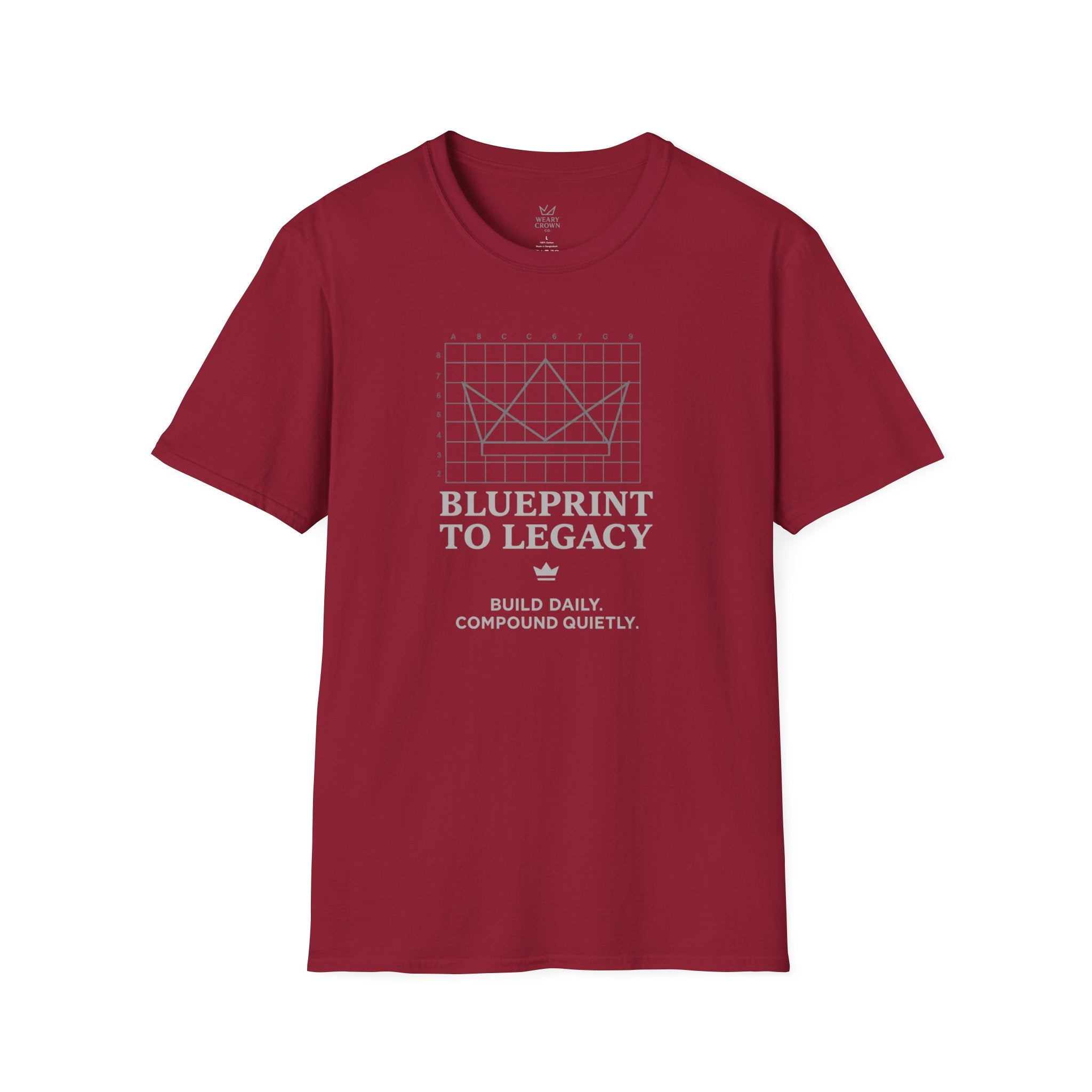 Blueprint to Legacy — Build Daily Tee