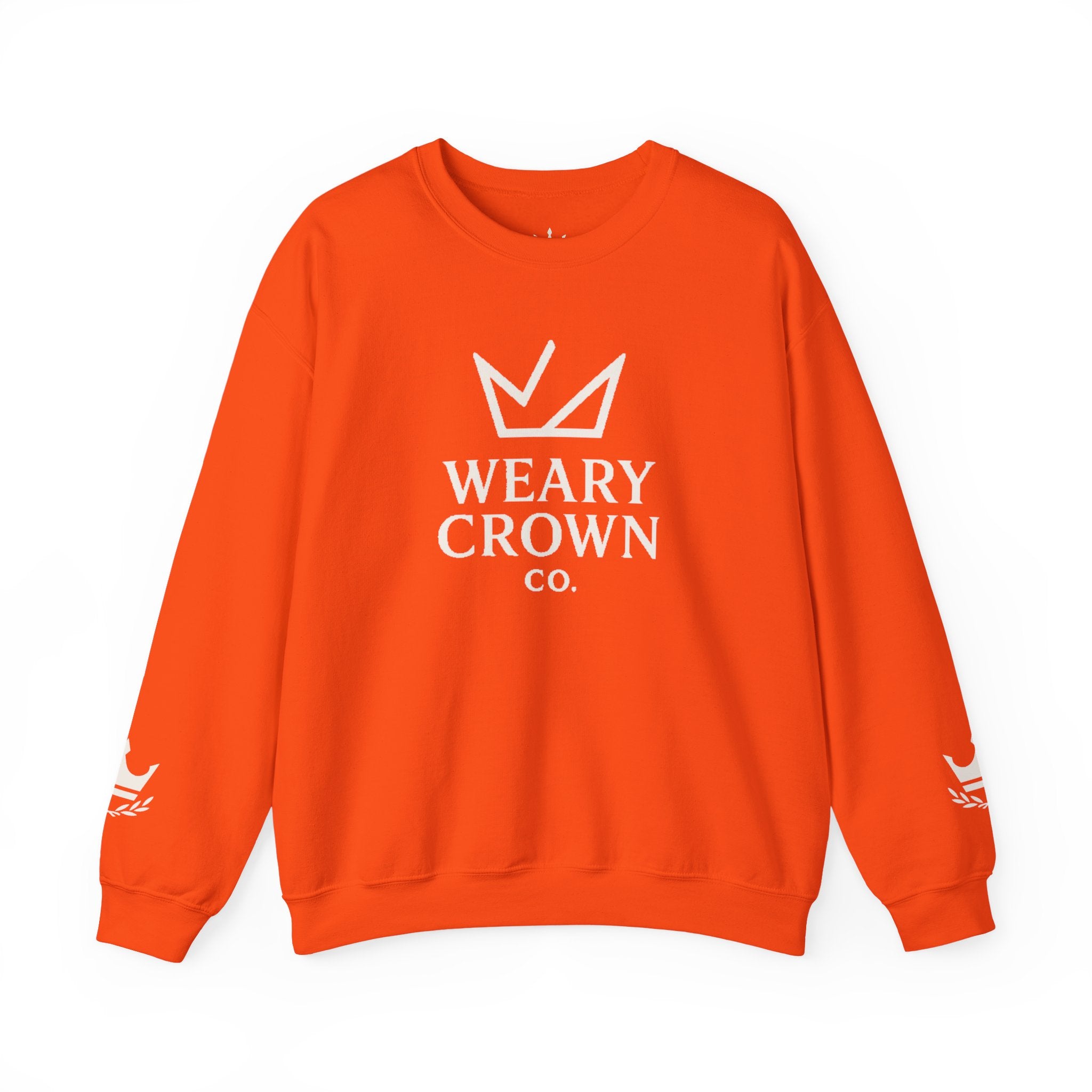 Weary Crown Co.™ Signature Logo Crewneck Sweatshirt