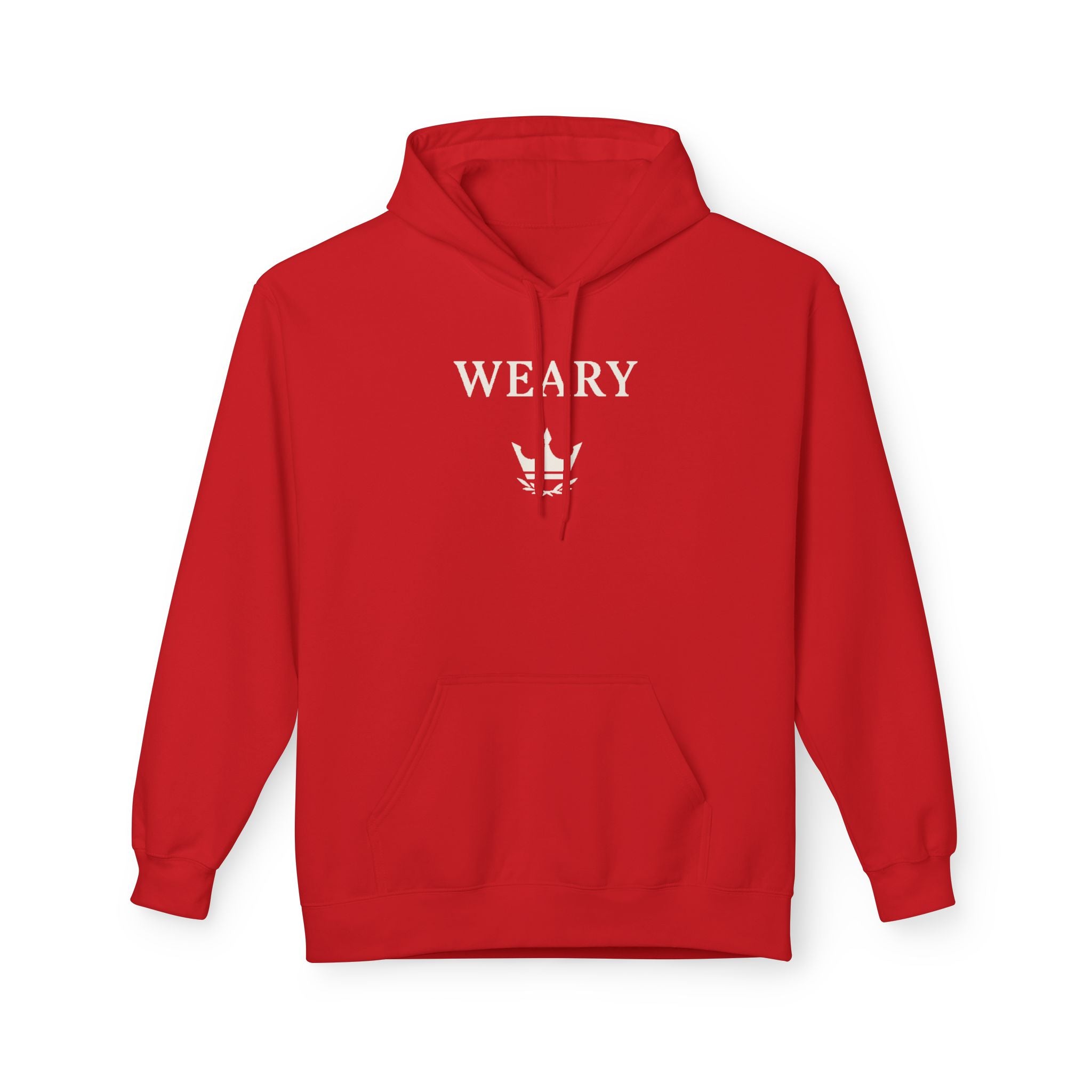 Weary Crown Minimal Crest Hoodie