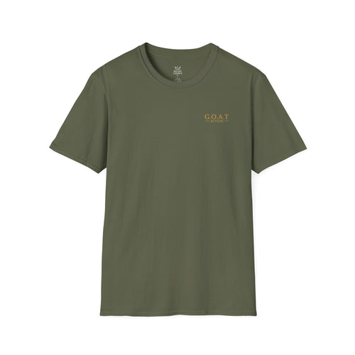 G.O.A.T Action “Focused, Fortitude.” Tee