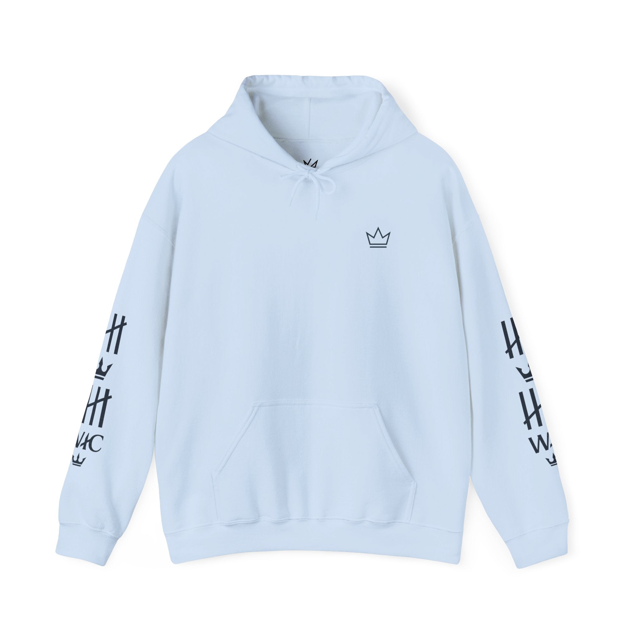 Crown Up Head Down Pullover Hoodie – Front + Back Print