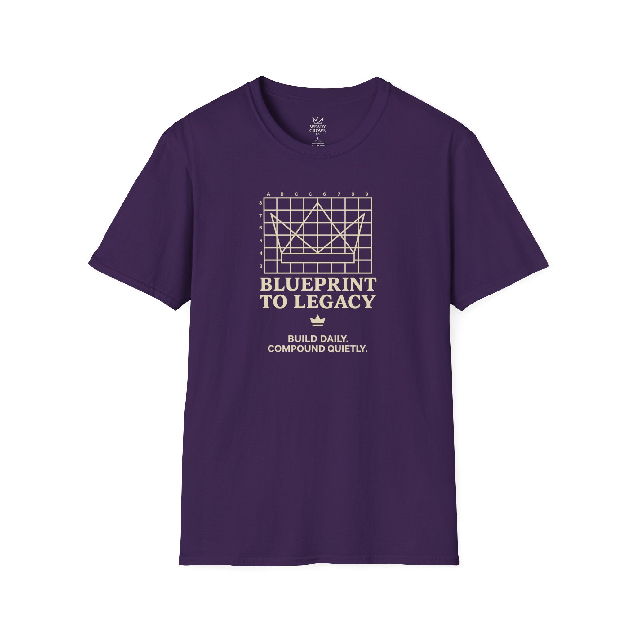 Blueprint to Legacy Statement Tee