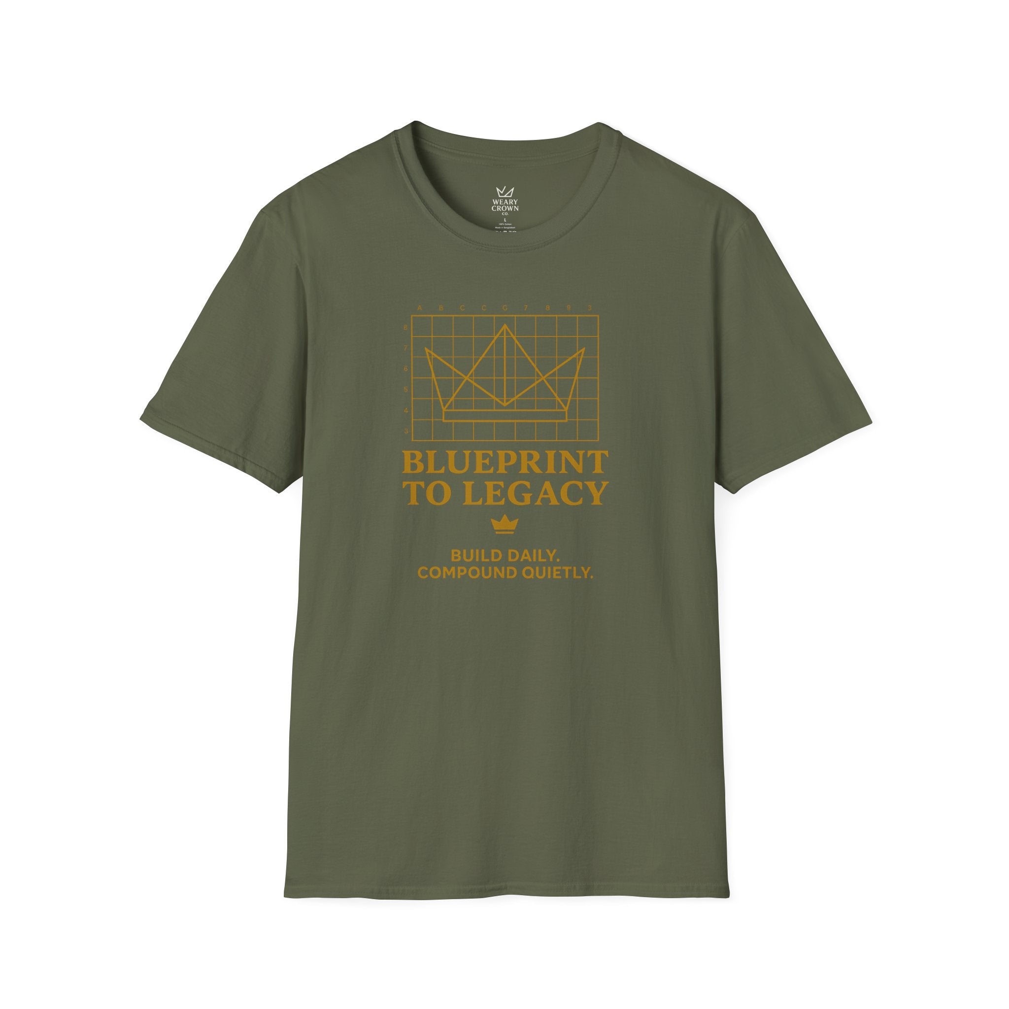 Blueprint to Legacy — Build Daily Tee