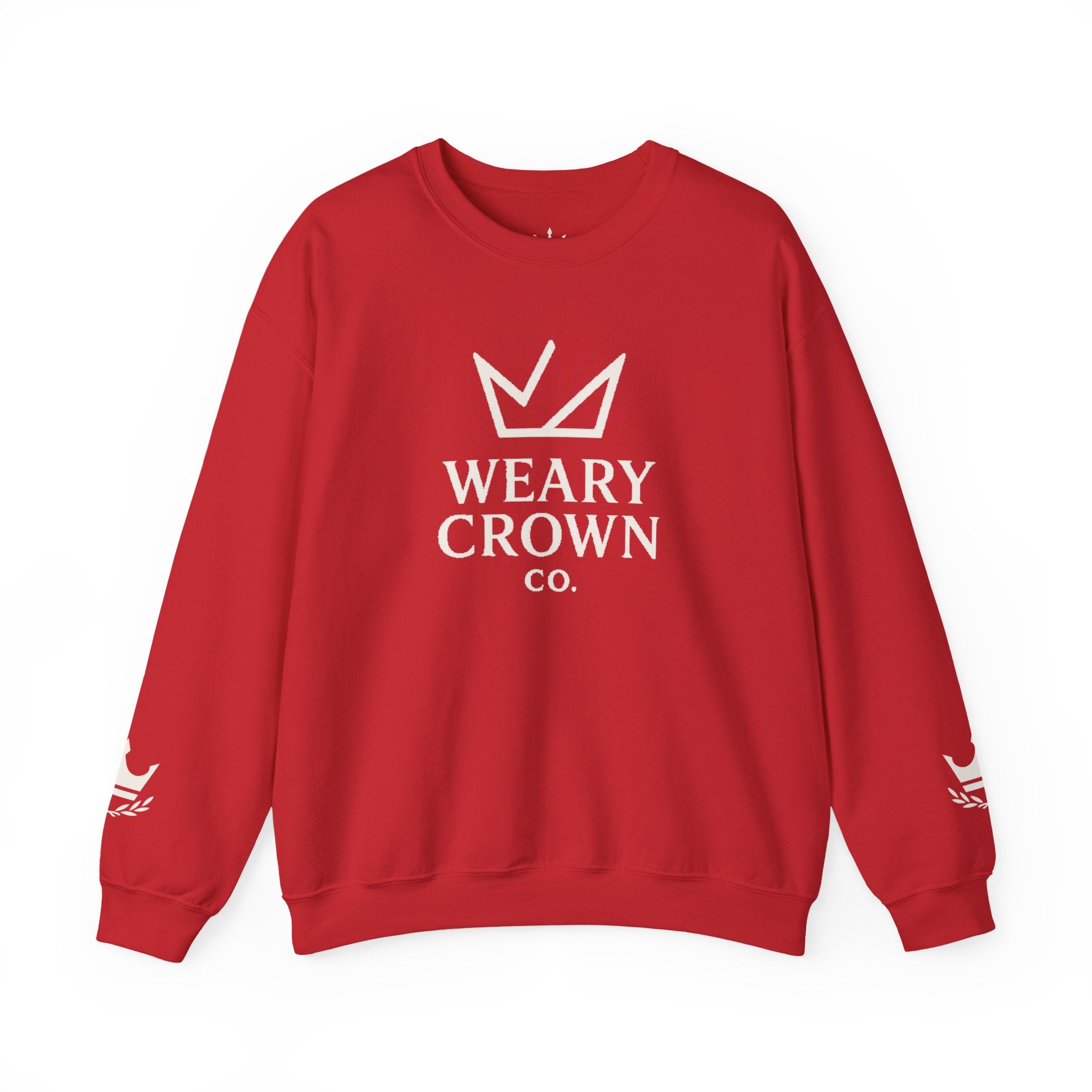 Weary Crown Co.™ Signature Logo Crewneck Sweatshirt