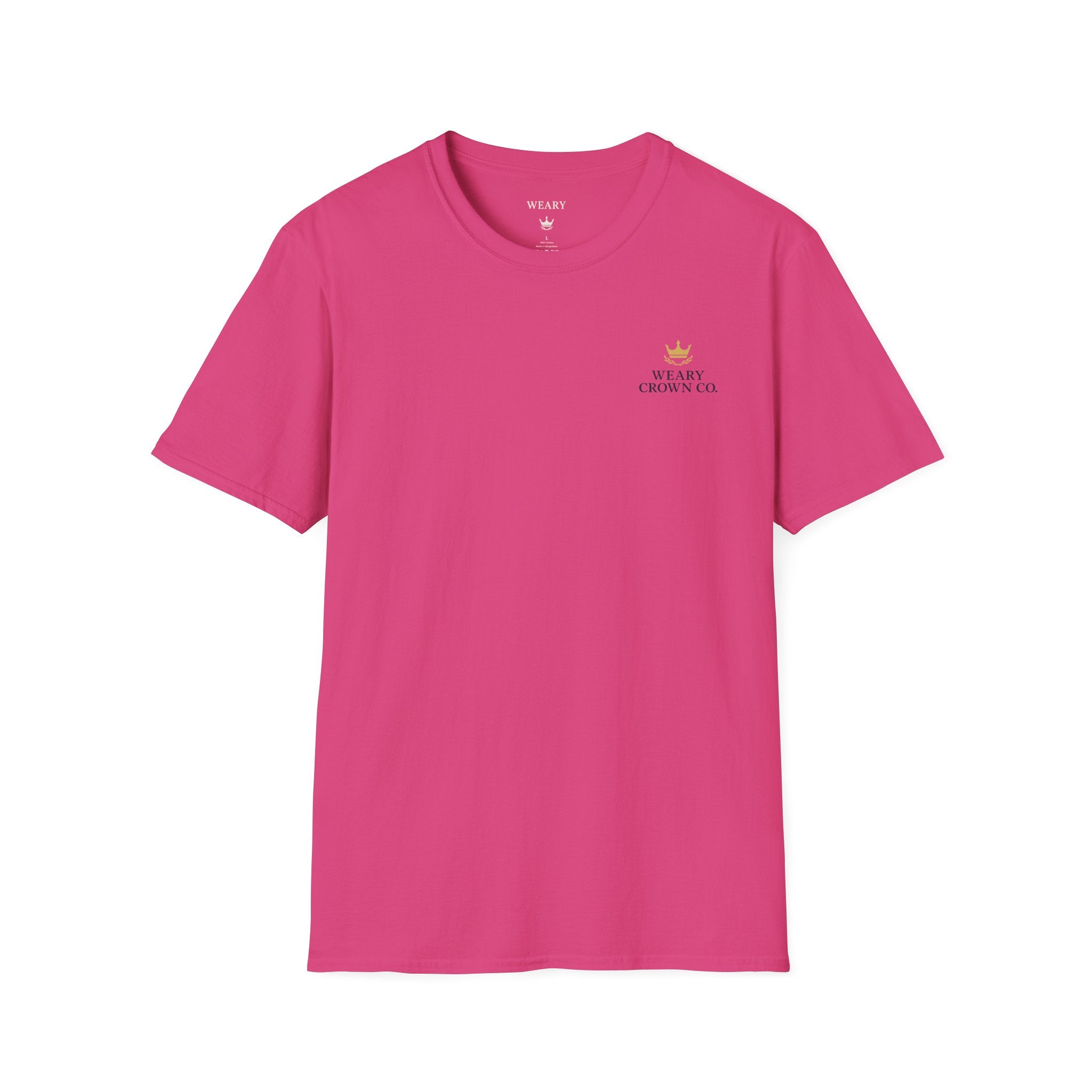 Weary Crown Co. Minimal Crest Pocket‑Style Tee