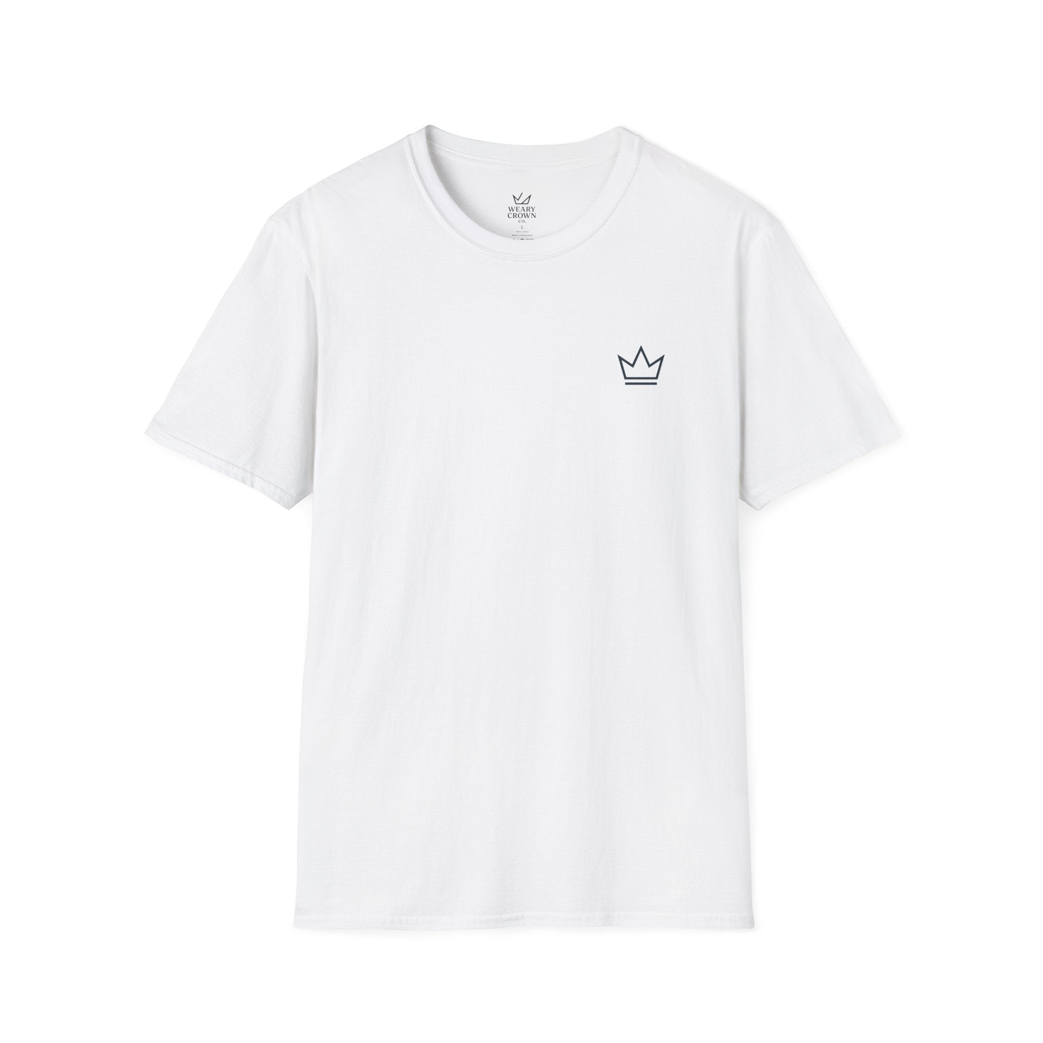 Crown Up Head Down Shirt – Leadership Mantra Graphic Tee