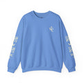 Crewneck Sweatshirt — WC Crown Logo & Tally Sleeve Graphic